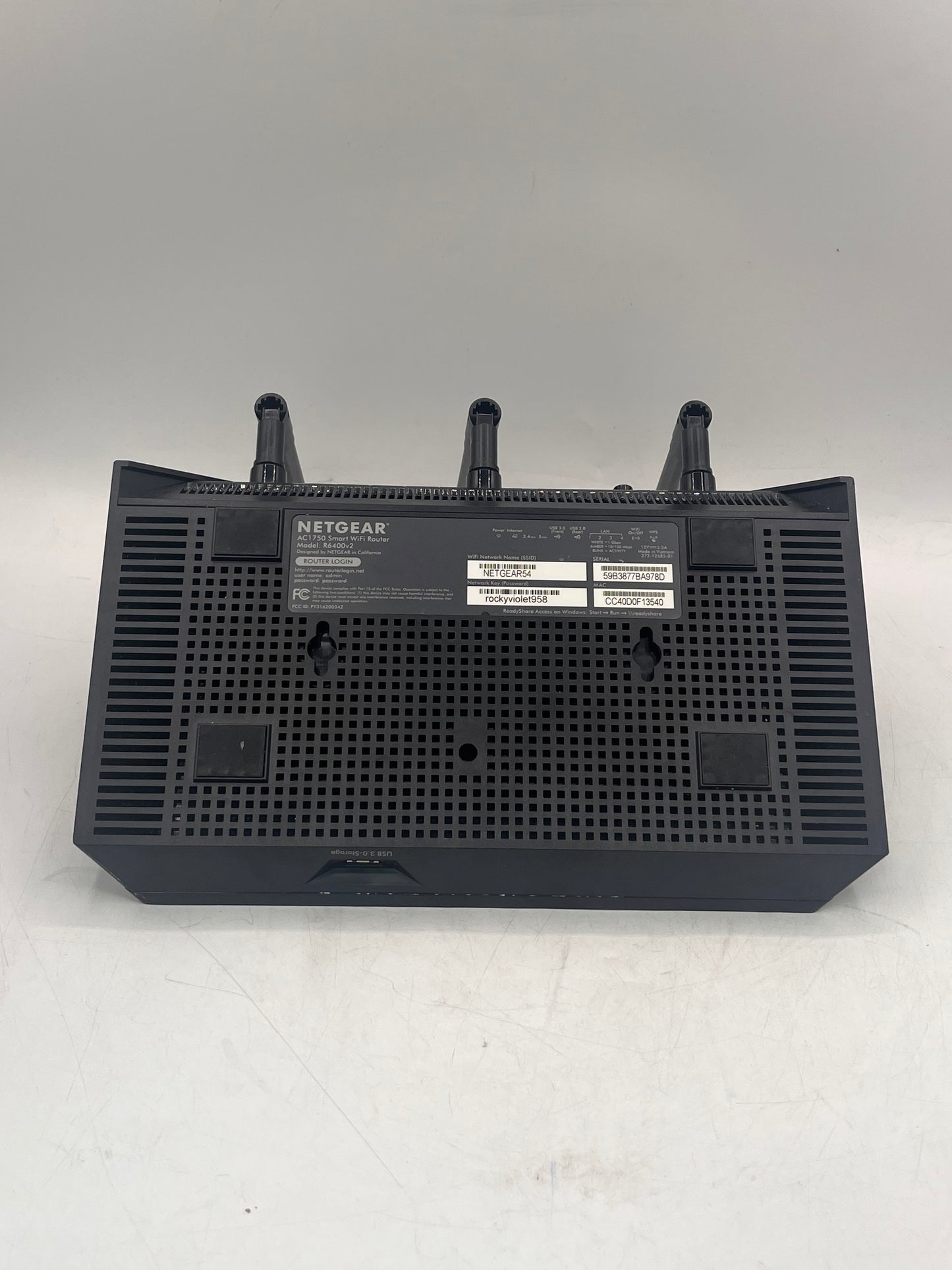Netgear AC1750 Smart WiFi Router Black