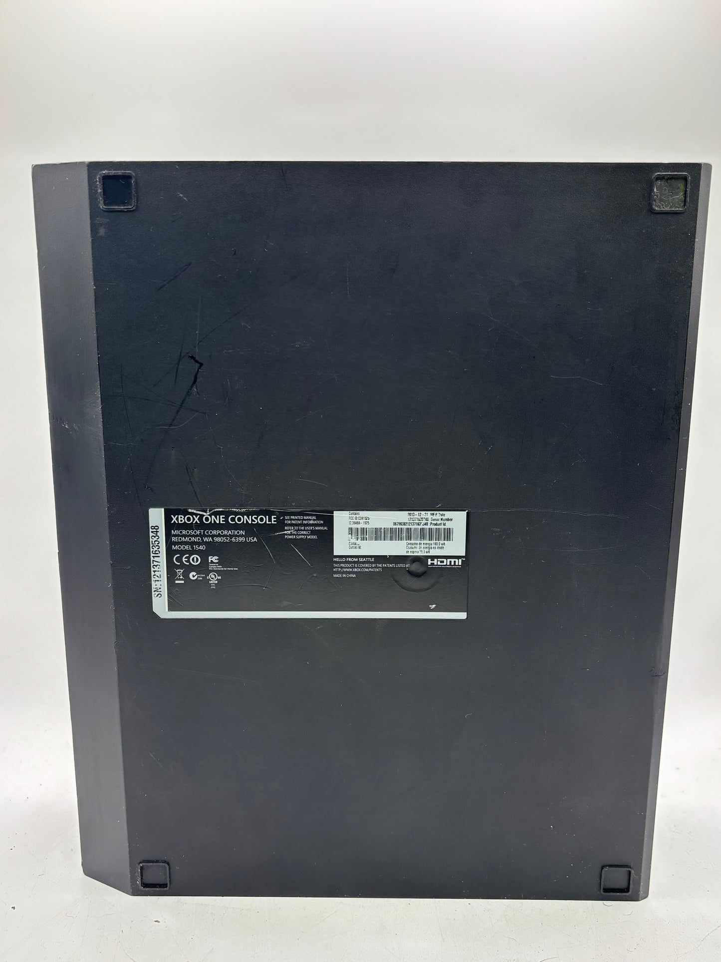 Microsoft Xbox One 1540 500GB + Power Supply, Black (FREE SHIPPING)