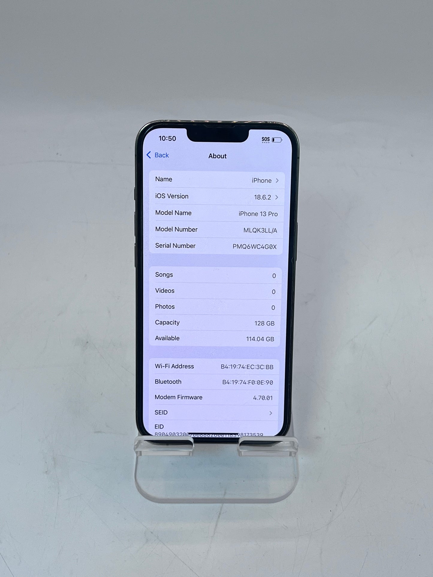 Unlocked Apple iPhone 13 Pro 6.1" MLQK3LL/A A2483 128GB - Gold