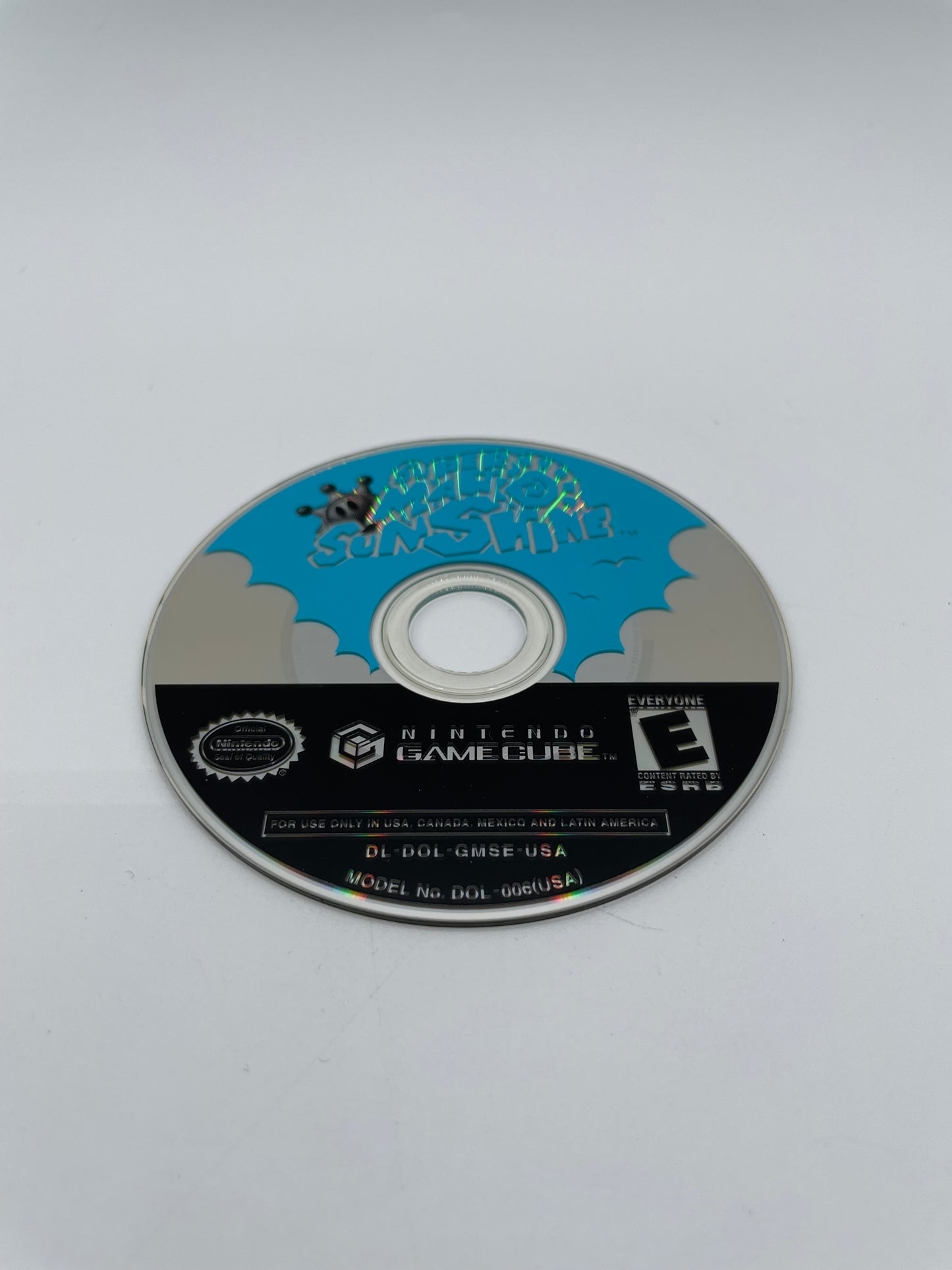Super Mario Sunshine Nintendo Game Cube with Manual Free Shipping