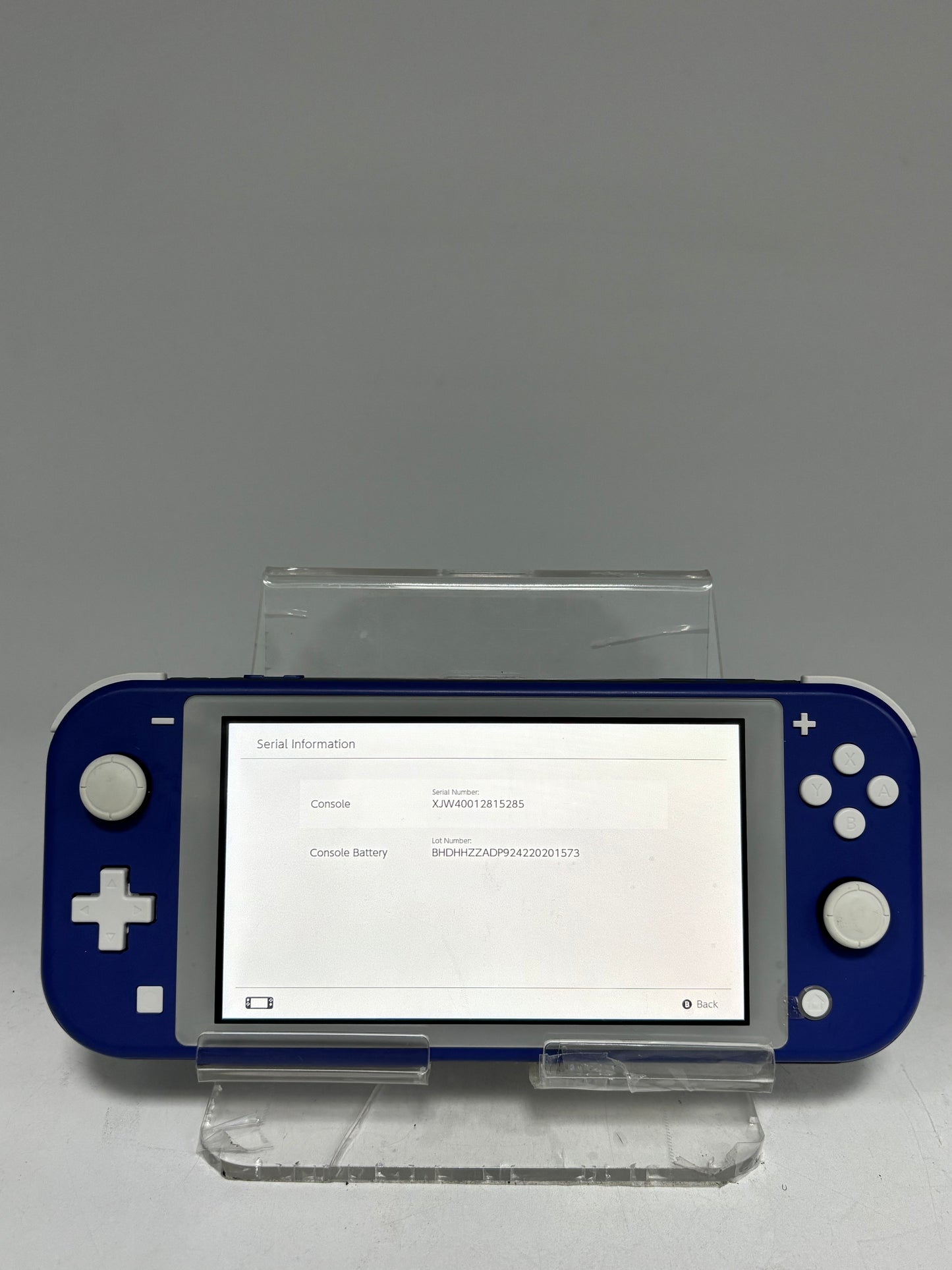 Nintendo Switch Lite Blue Handheld Console Travel Case 32GB Wi-Fi USB-C