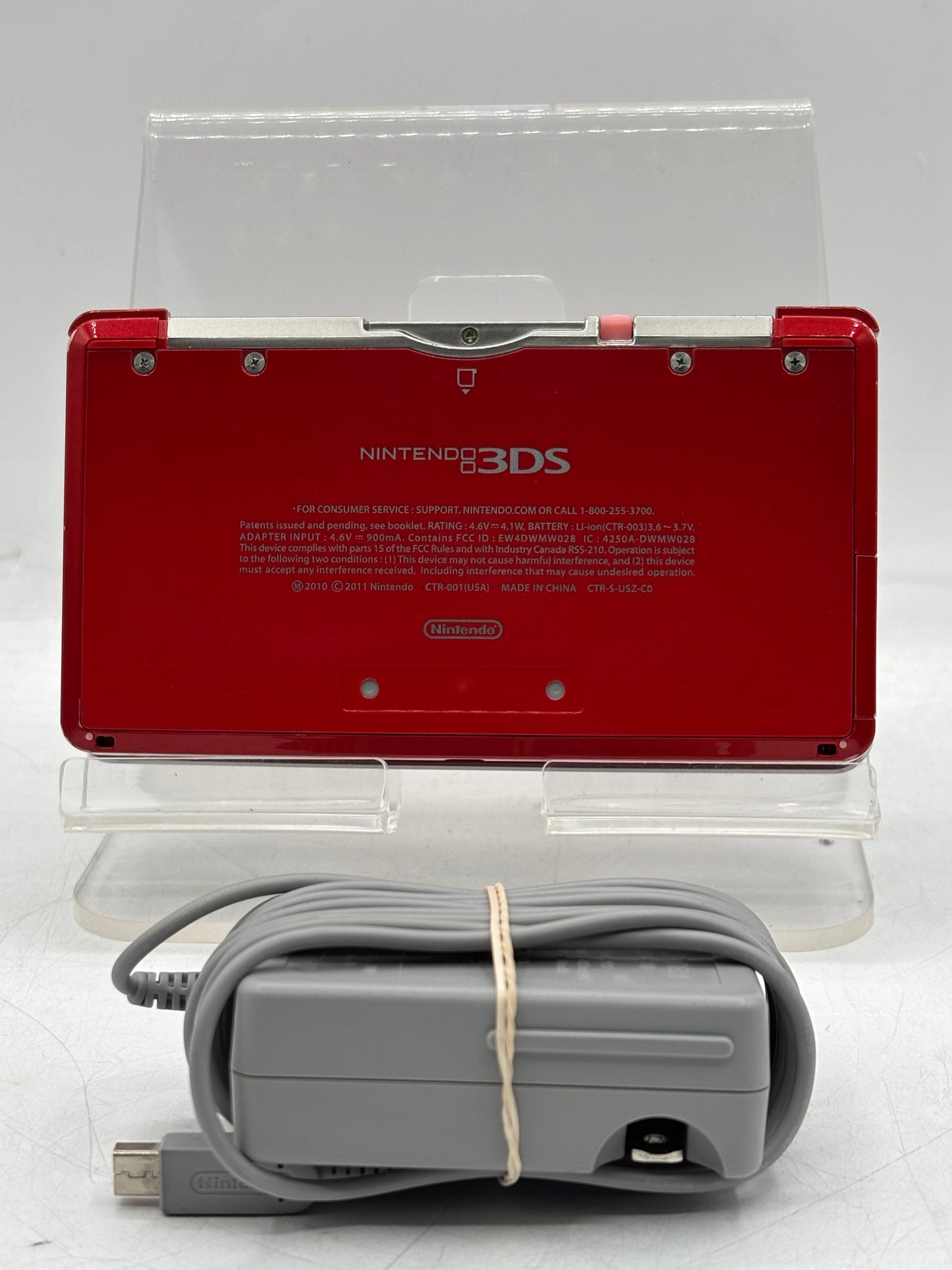 Nintendo 3DS CTR-001 2GB, 2011 (Red)