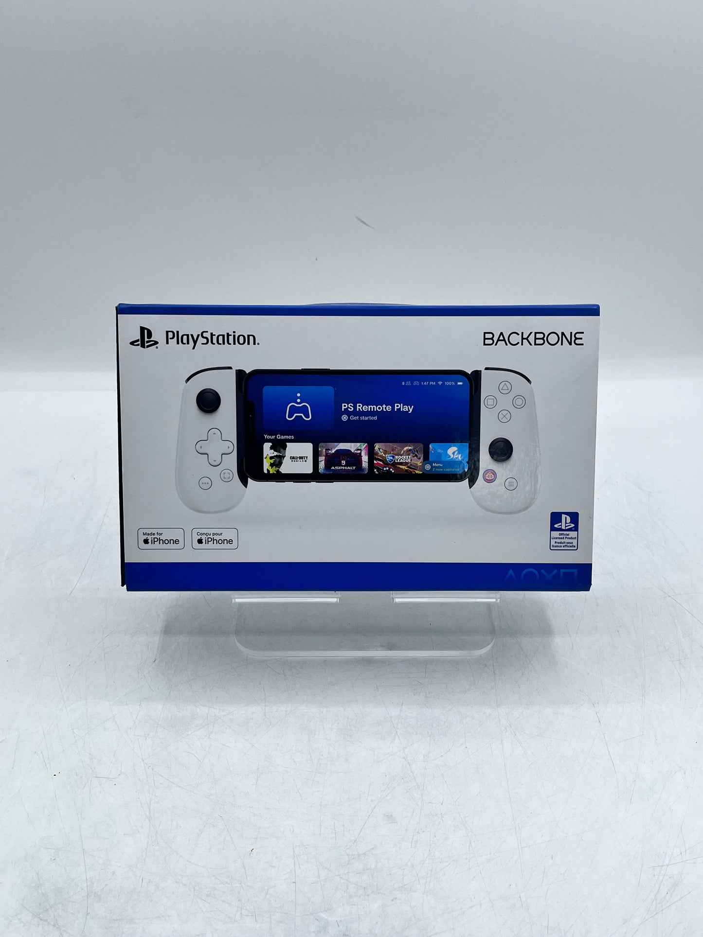Backbone PlayStation USB-C Mobile Gaming Controller iPhone Android - White