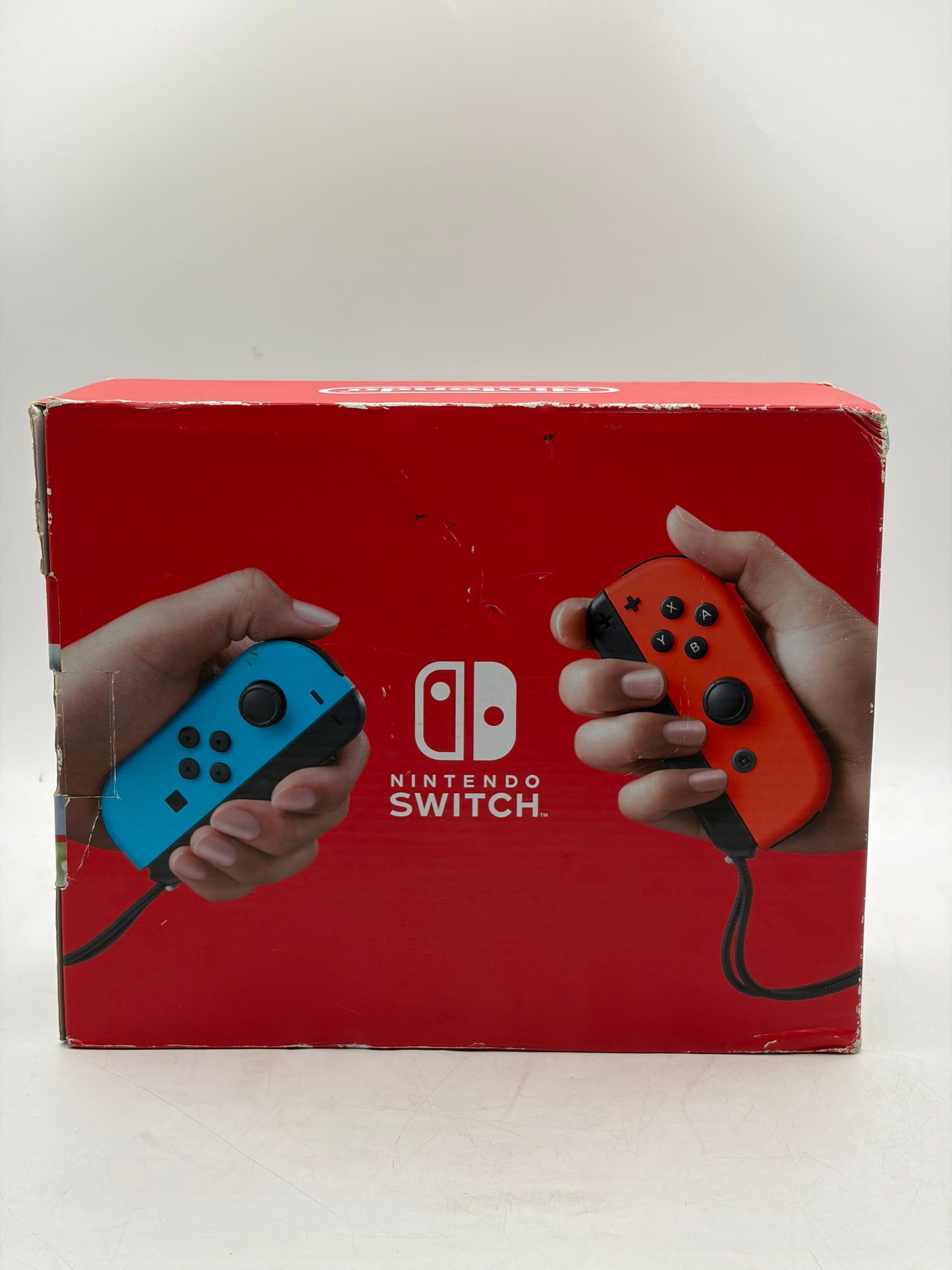 Nintendo Switch v2 32GB Console Gaming System HAC-001(-01) with Red/Blue Joycons