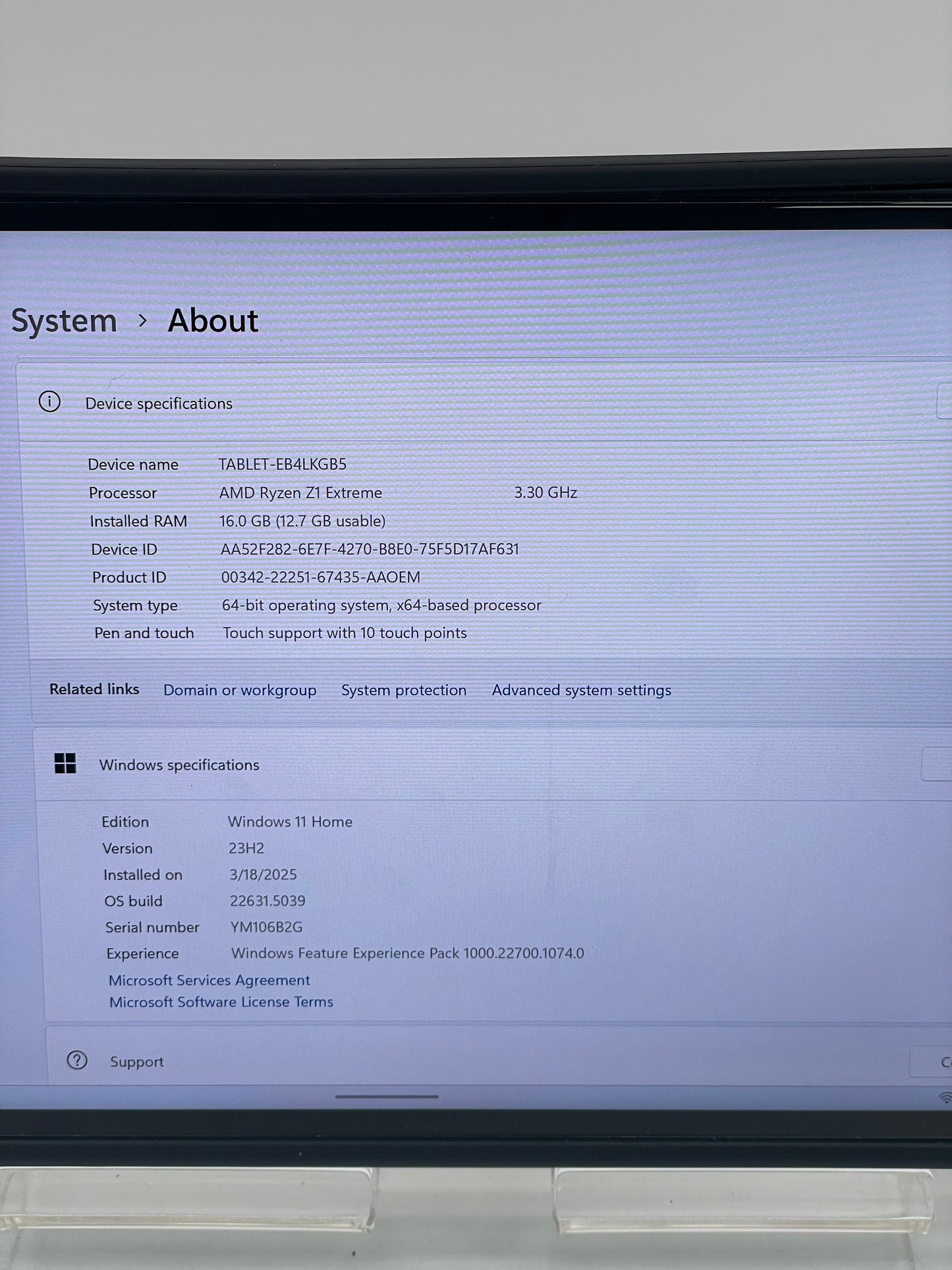 Lenovo Legion Go, 8.8" IPS 144Hz, Ryzen Z1 Extreme, AMD Radeon, 512GB