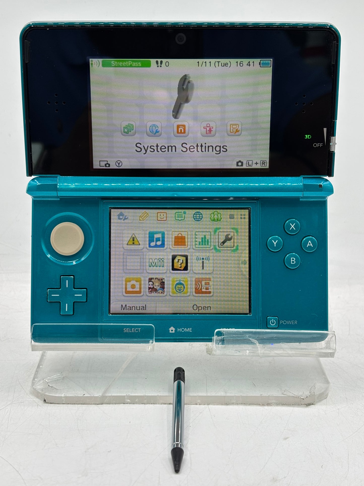 Nintendo 3DS CTR-001, 2011 (Blue)