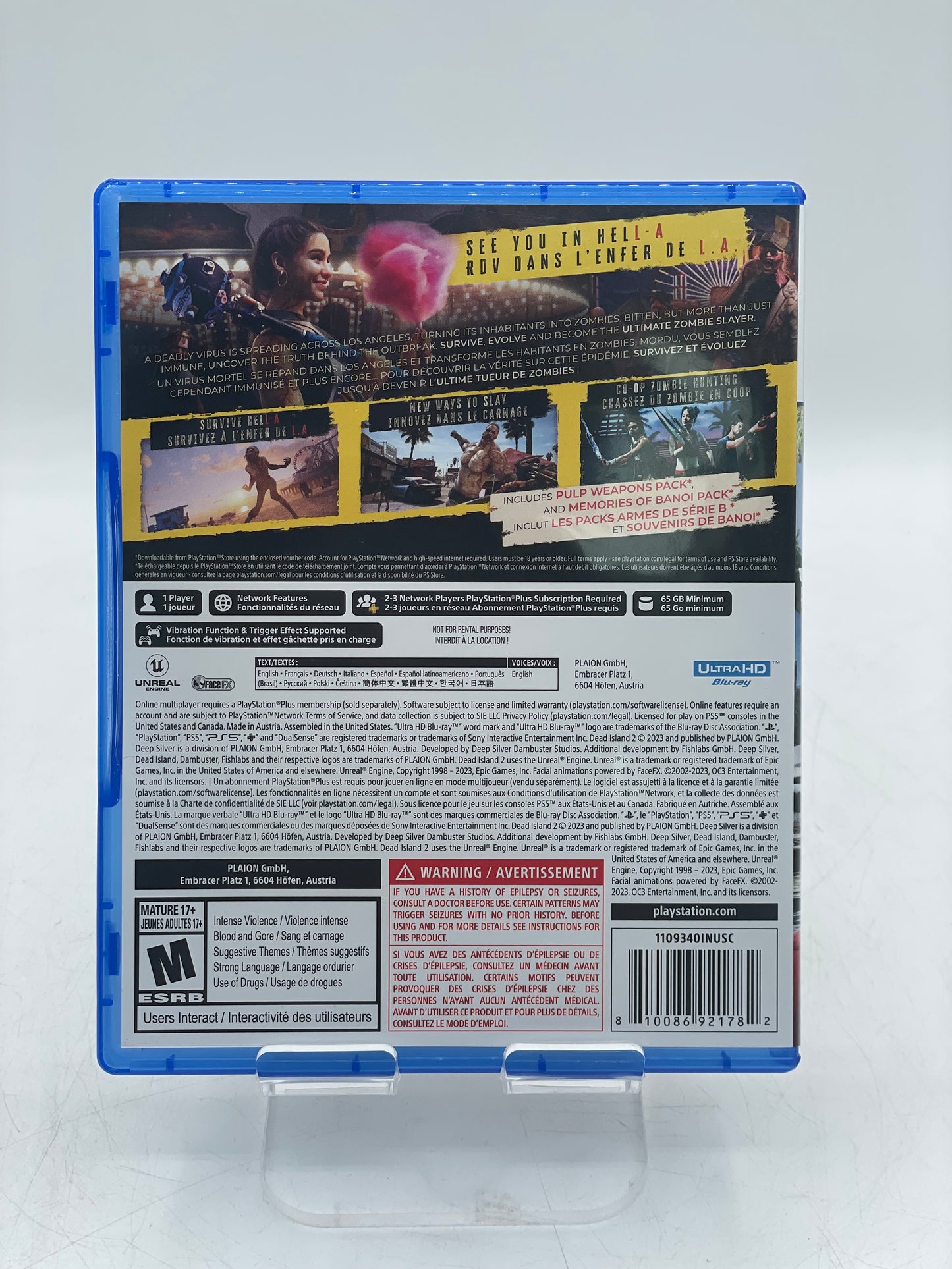 Dead Island 2 - Pulp Edition - Sony PlayStation 5 PS5 - 2023