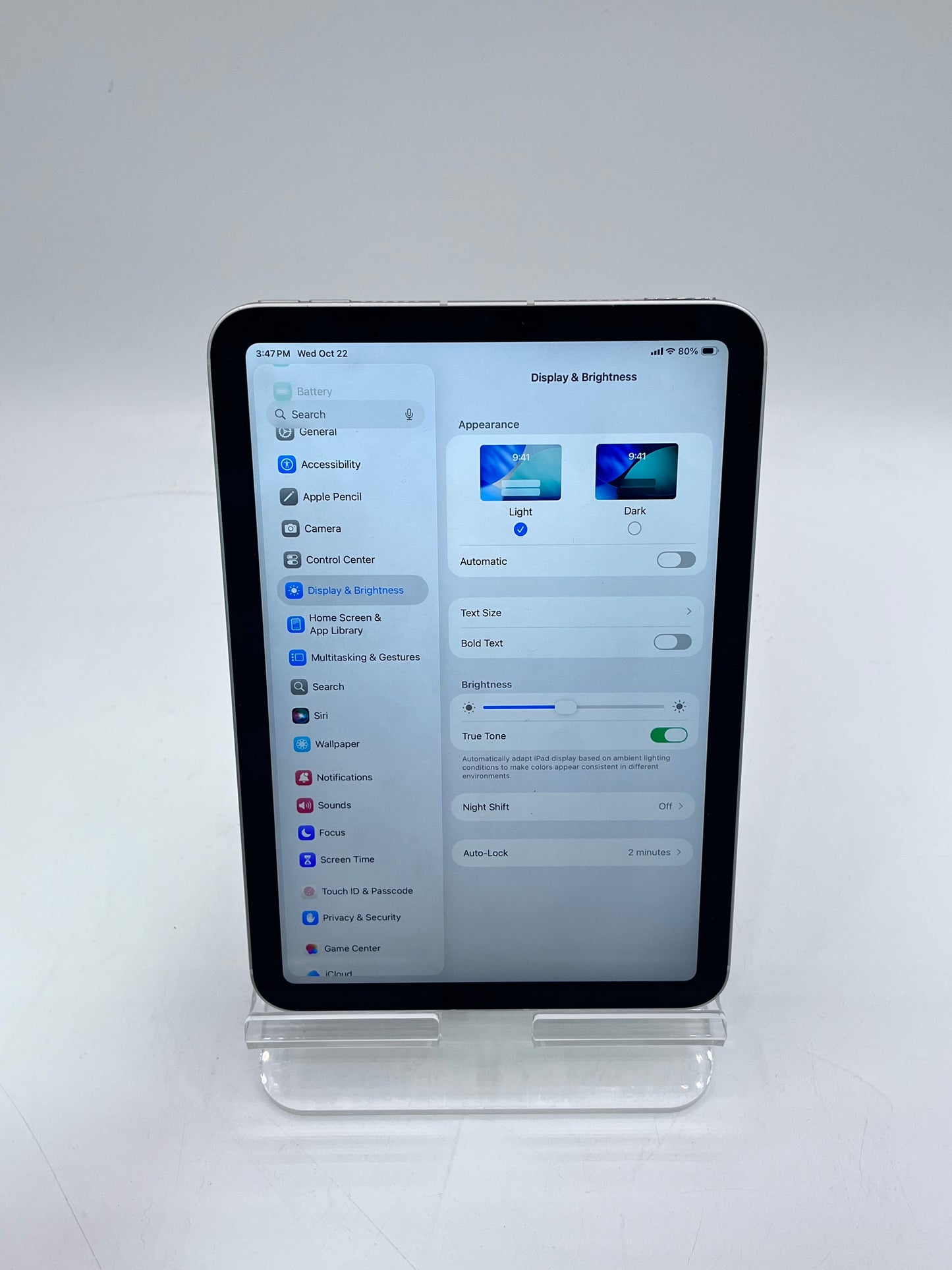Unlocked Apple iPad Mini (6th Gen) A2568 Wifi +Cellular 7.9" 64GB Starlight