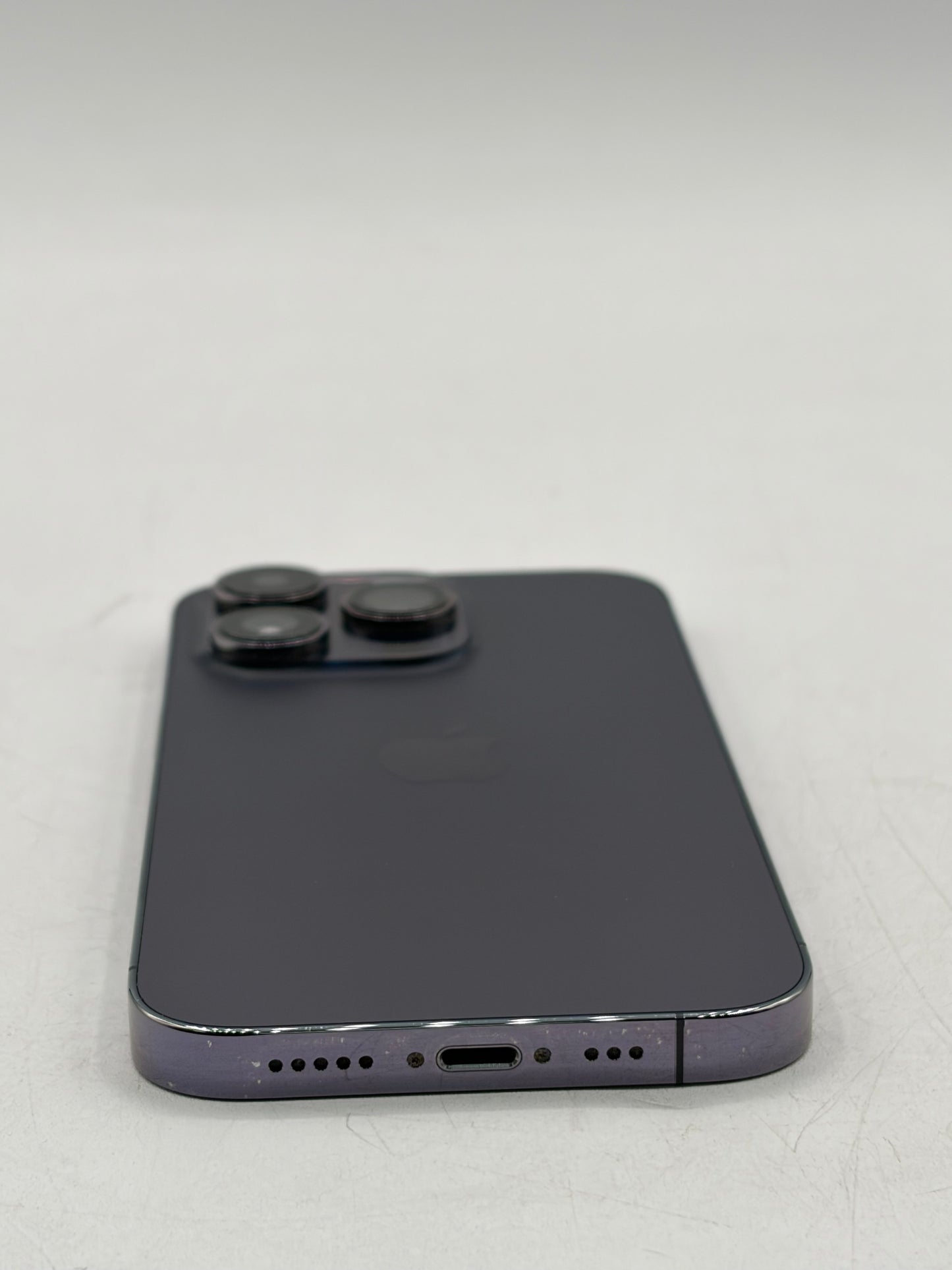 Unlocked Apple iPhone 14 Pro 256GB A2650 MQ1D3LL/A Purple 90% Battery Health