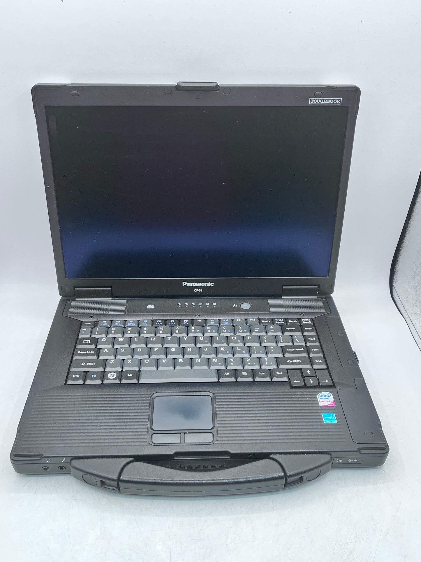 Panasonic Toughbook CF-52 Laptop 4GB 512GB Win10 Pro DVDRW - Black