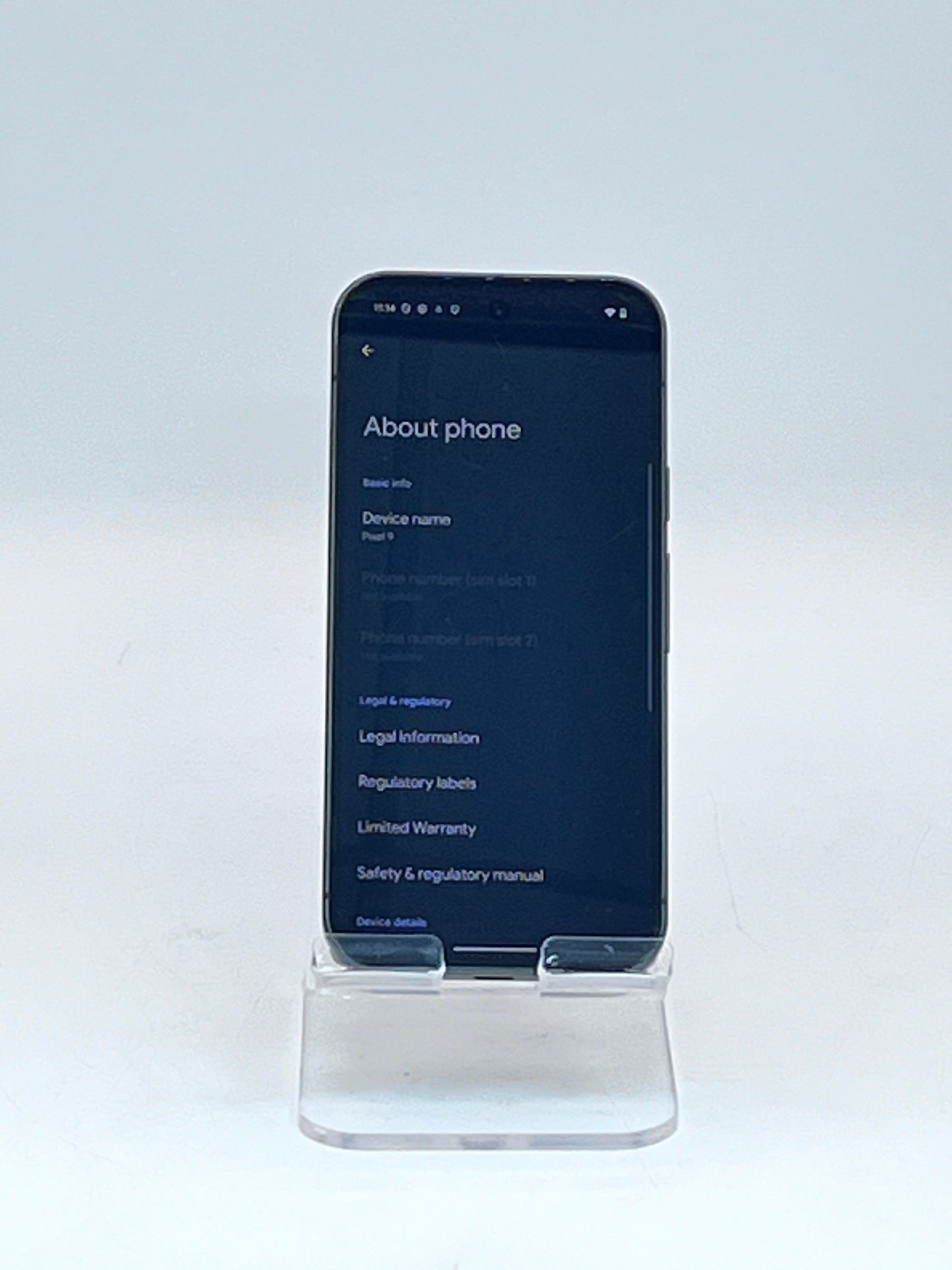Google Pixel 9 - 128GB Space Gray G2YBB Used with Box - Clean IMEI