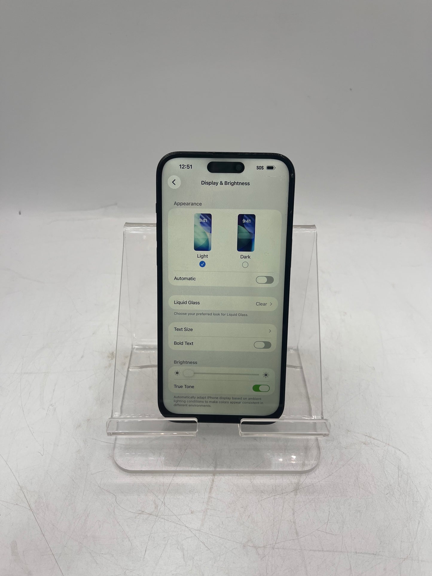 Unlocked Apple iPhone 14 Pro Max MQ8N3LL/A A2651 128GB 88% Battery Health Cracked