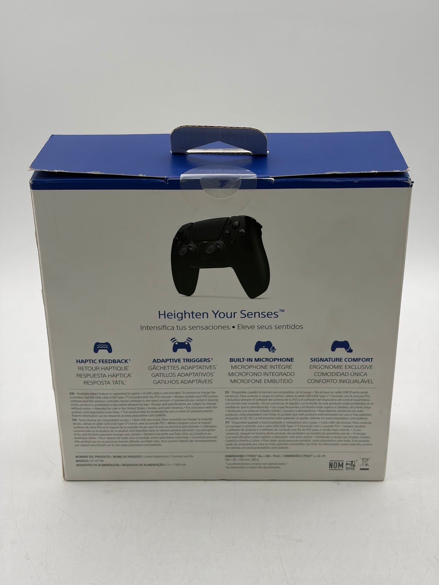 Sony PS5 CFI-ZCT1W DualSense Wireless Controller Midnight Black BRAND NEW SEALED