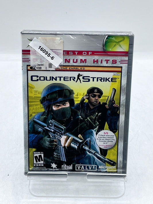New Xbox Counter-Strike Platinum Hits Video Game - Free Shipping!