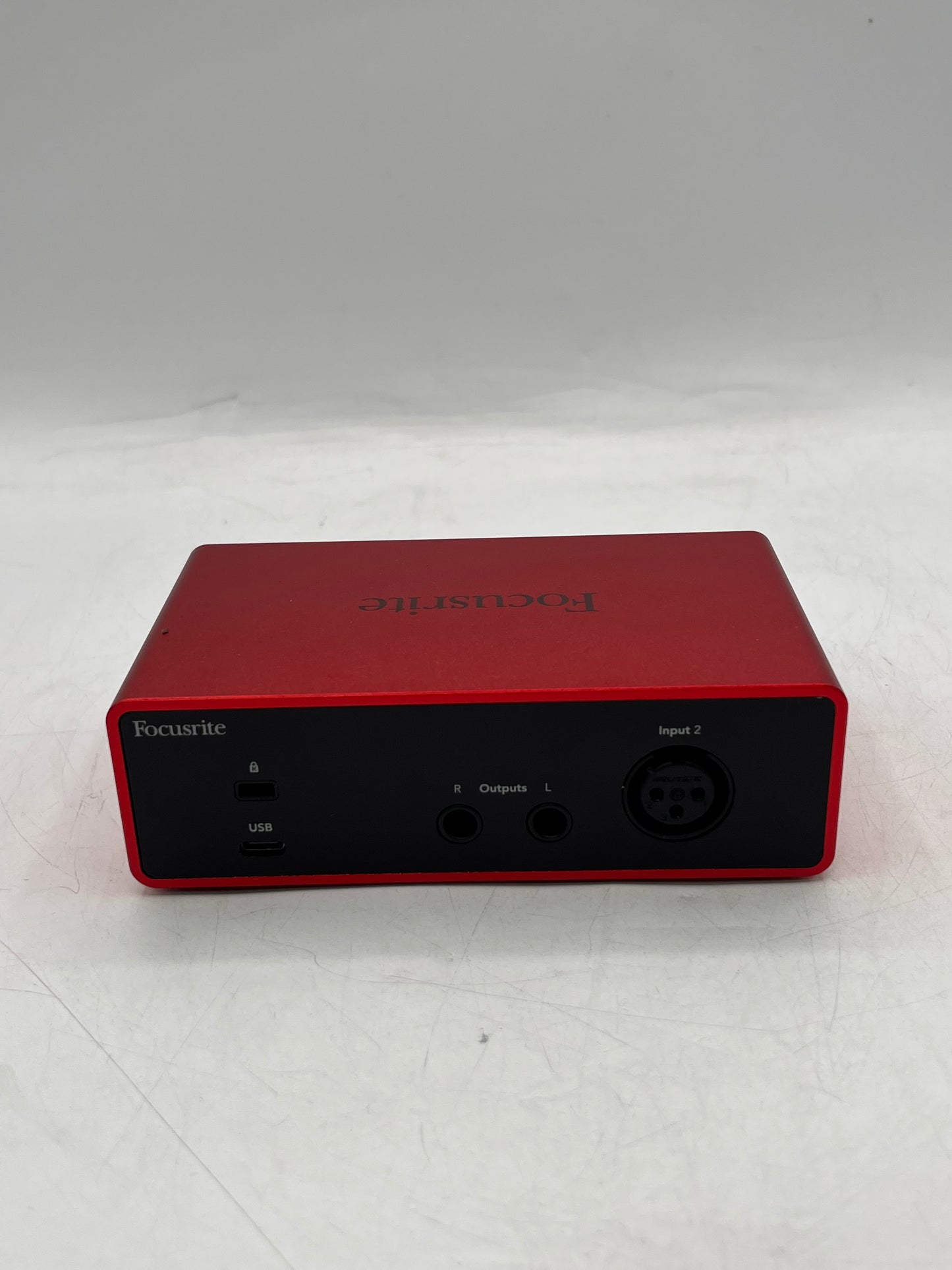 Focusrite Scarlett 2i2 USB-C Audio Interface 4th Generation - Red