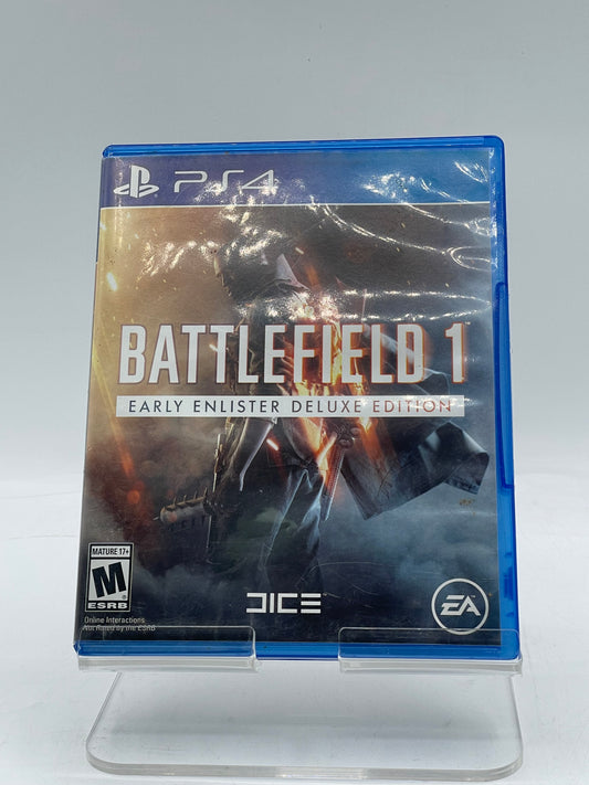 Playstation 4 Battlefield 1 Early Enlister Deluxe Edition - Used With Box