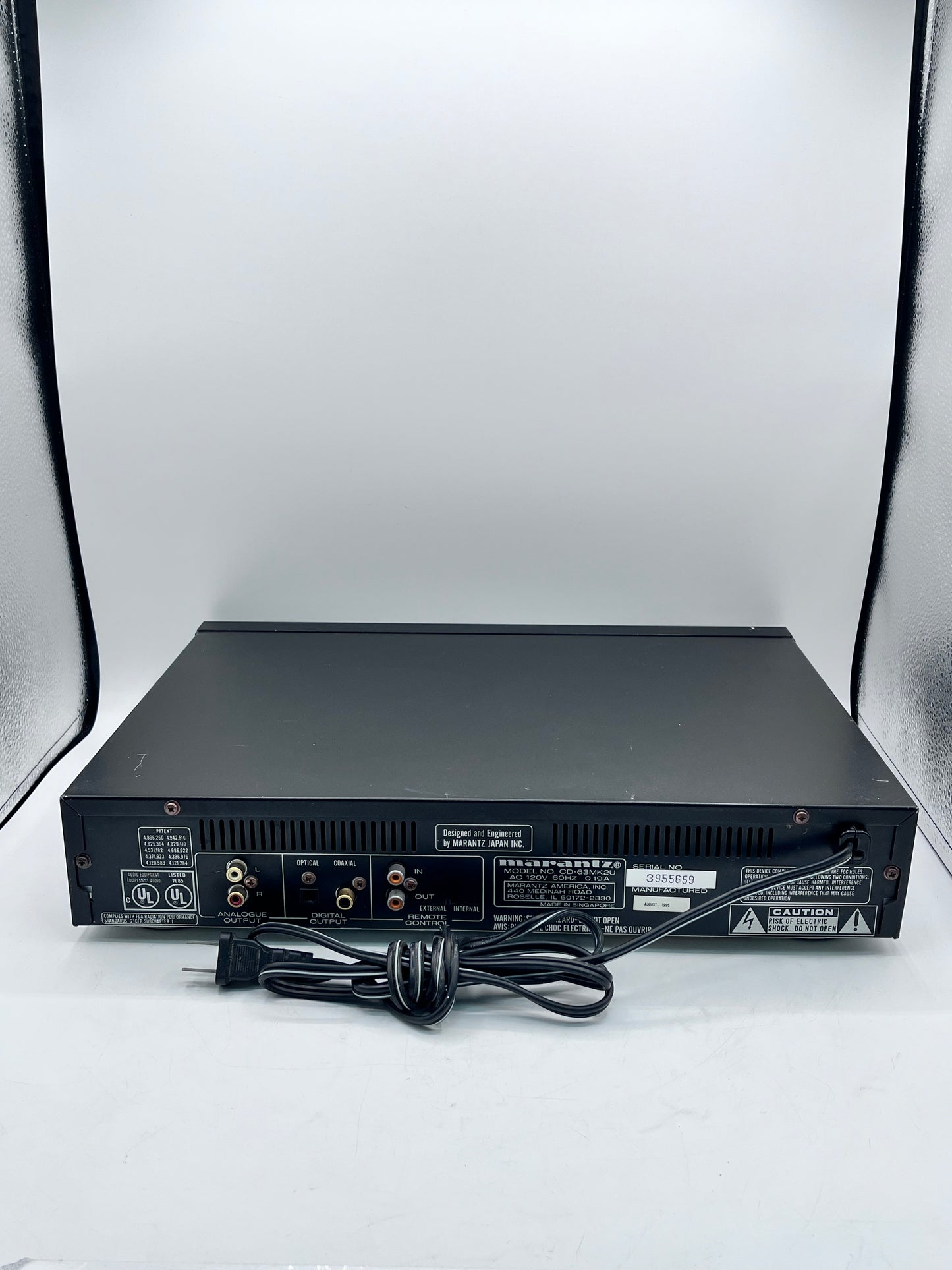 MARANTZ CD-63MK2U PLAYER