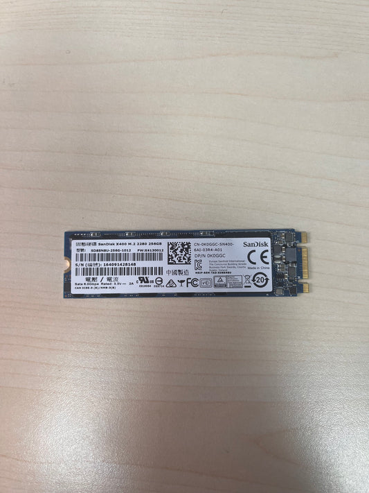 SanDisk X400 256GB M.2 2280 SSD - Black