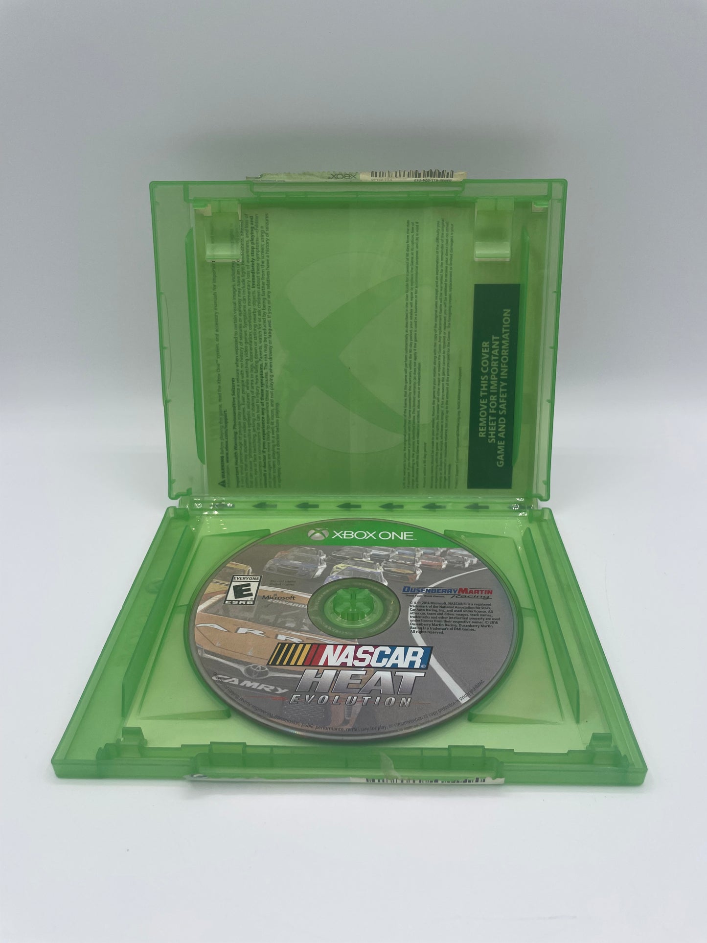Xbox One NASCAR Heat Evolution Video Game - Used With Box