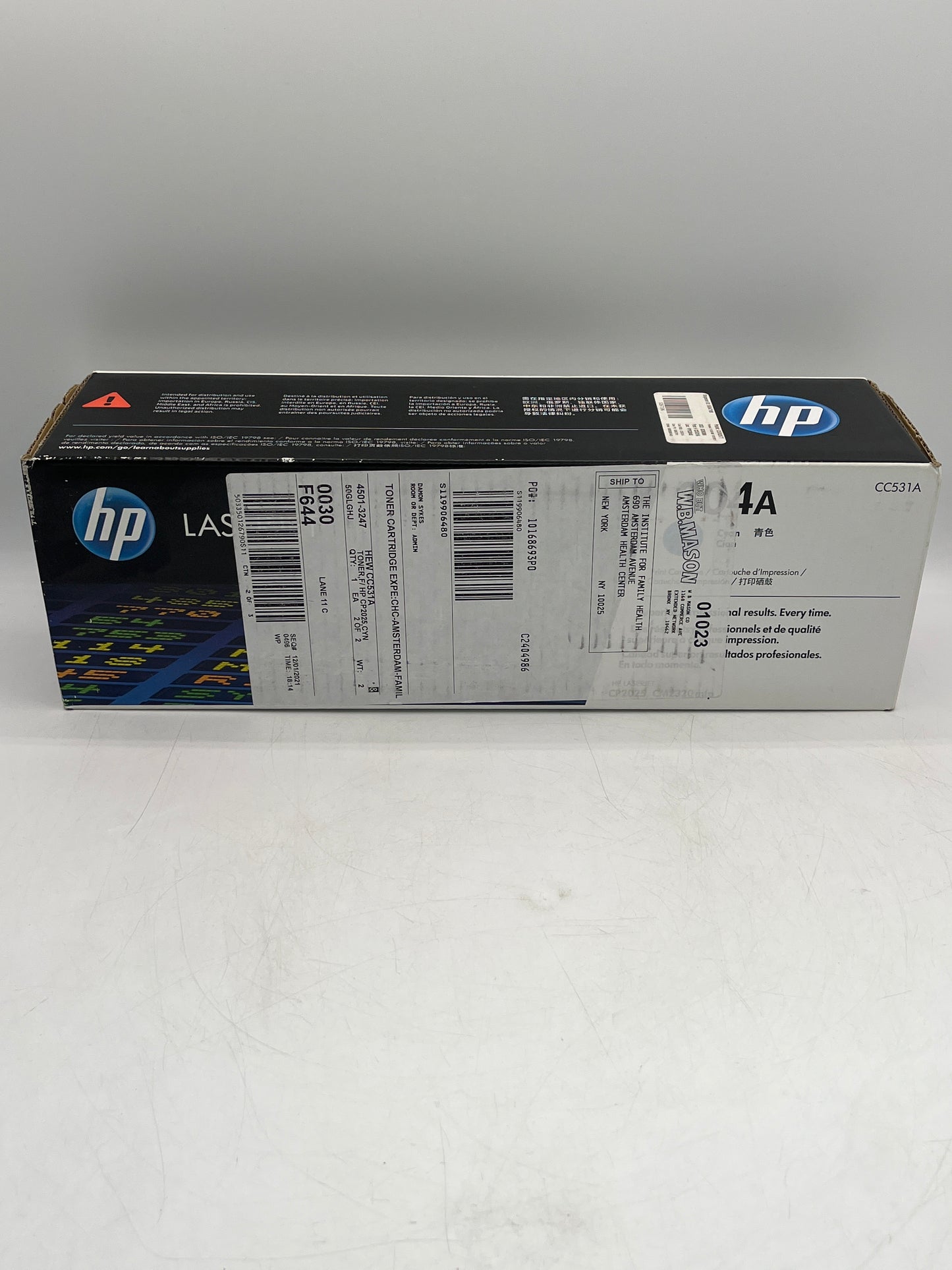 HP 304A Cyan Blue (CC531A ) LaserJet Toner Cartridge- New