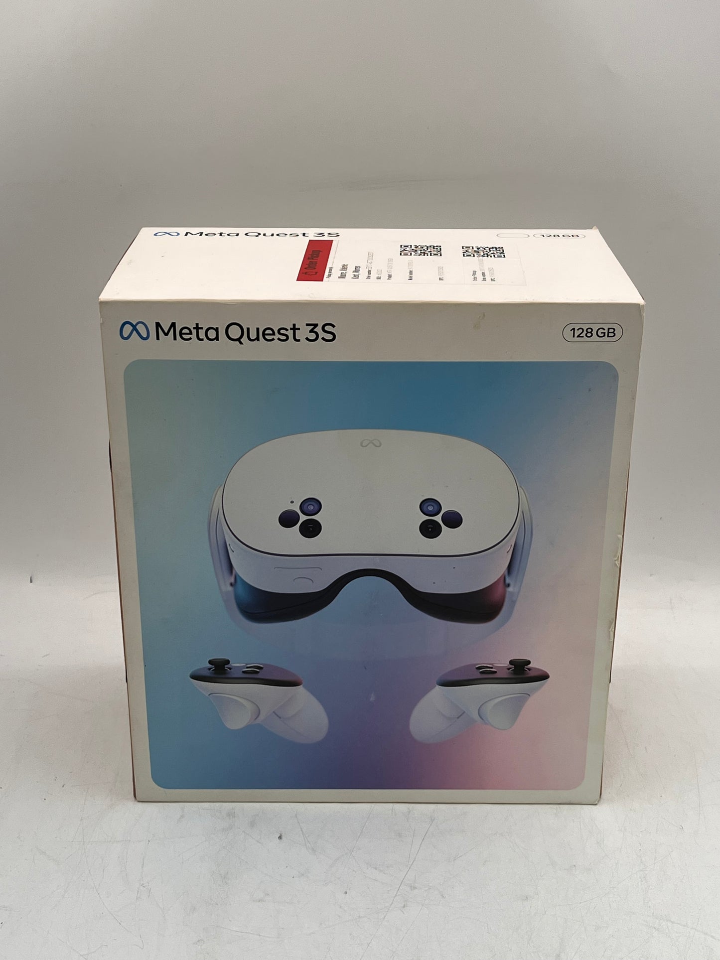 Meta Quest 3S 128GB VR Headset Full Kit with Controllers White Brand New In Box