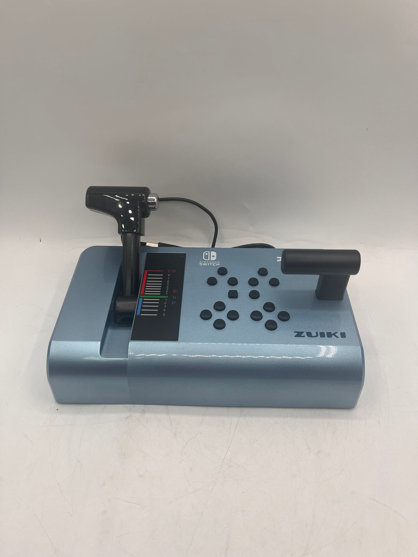 ZUIKI Mascon Blue Controller for Nintendo Switch Train Simulator ZKNS-