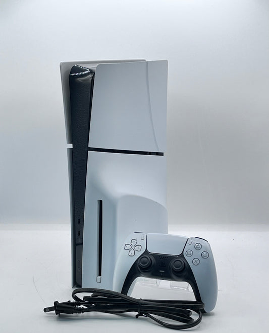 Sony PlayStation 5 Slim Disc Edition PS5 1TB White Console Gaming System CFI-2015