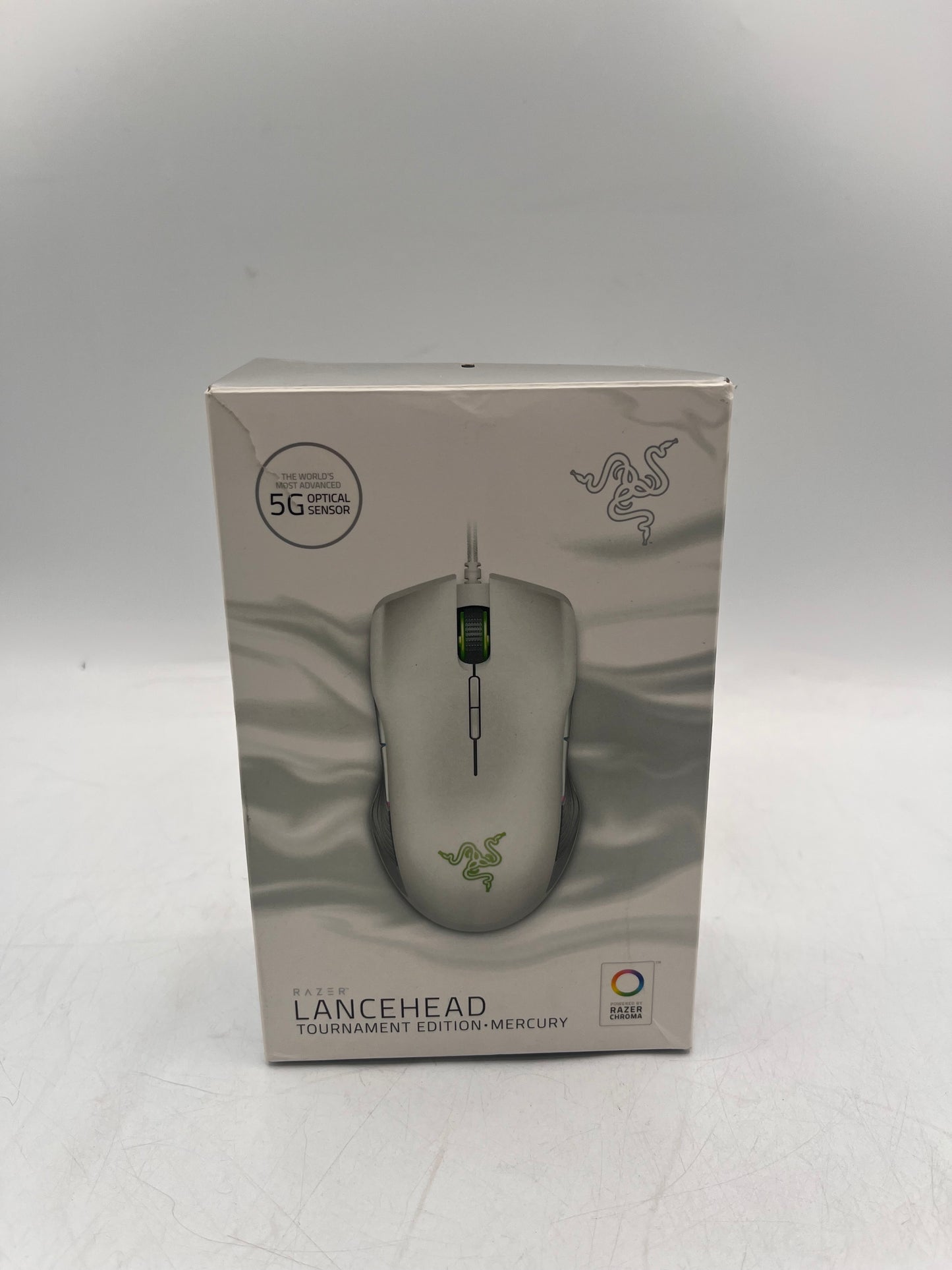 Razer Lancehead Tournament Edition Mercury RGB Wired Mouse - Gray