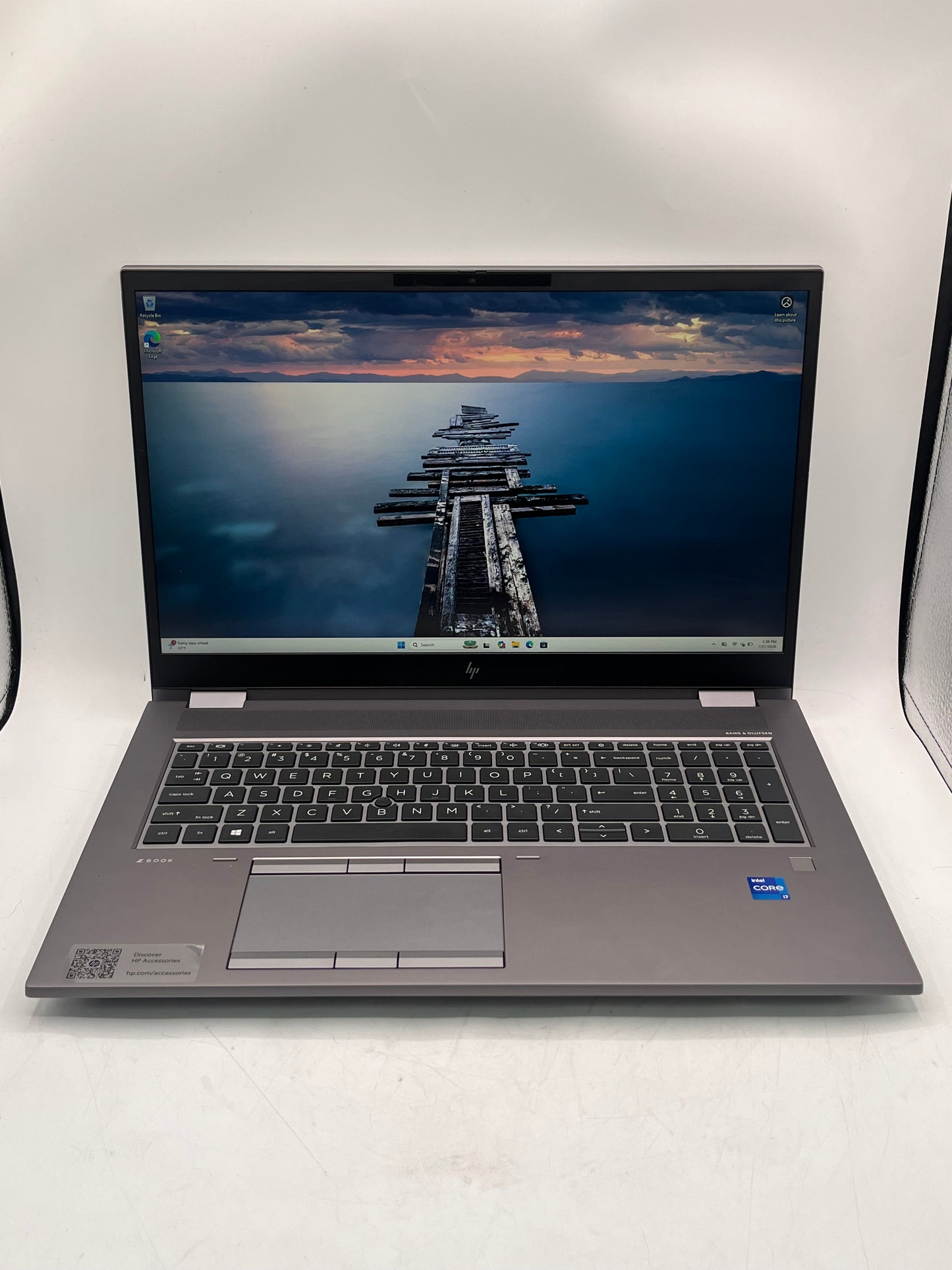 HP ZBook Fury G8 17.3" Core i7 11th Gen 32GB 512GB Laptop Gray