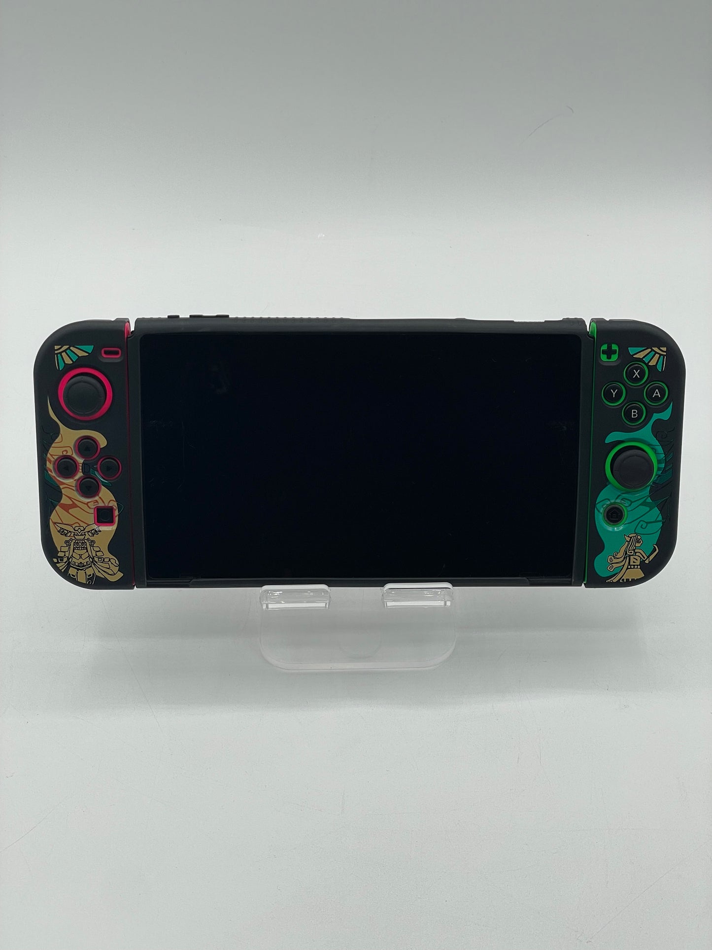 Nintendo Switch HAC-001 32GB Handheld Video Game Console - Green & Pink Joy Cons
