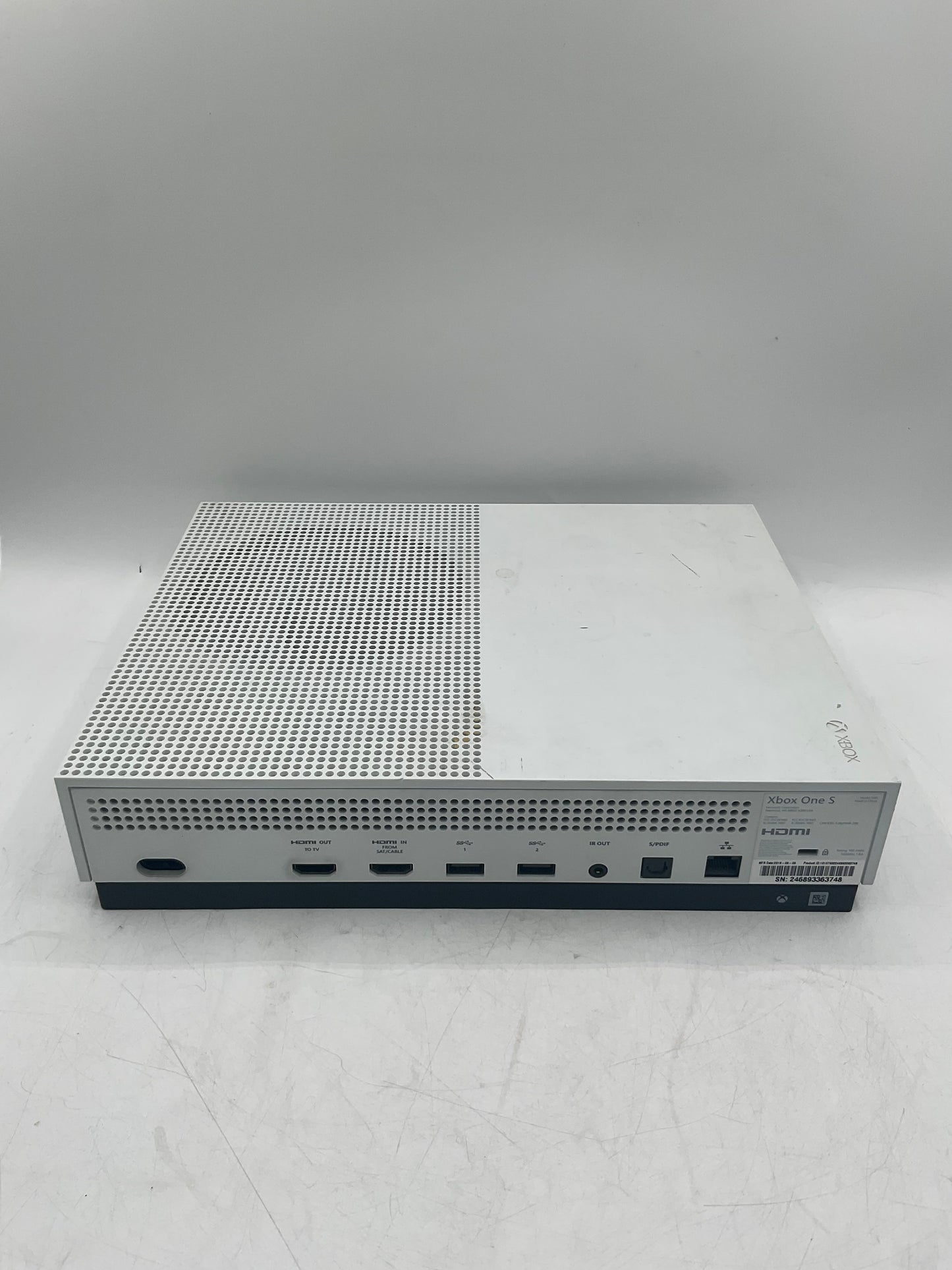 Microsoft Xbox One S 1TB Disc Console White with Cords Free Shipping