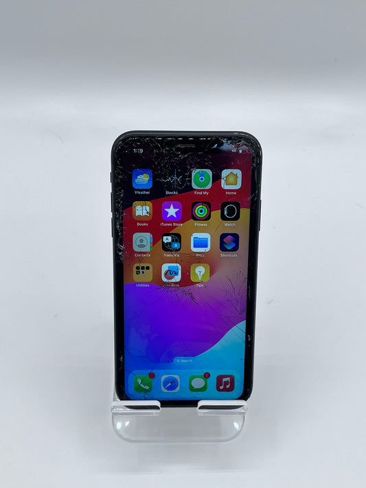 Apple iPhone 11 MWJE2LL/A A2111 64GB Unlocked - Black READ