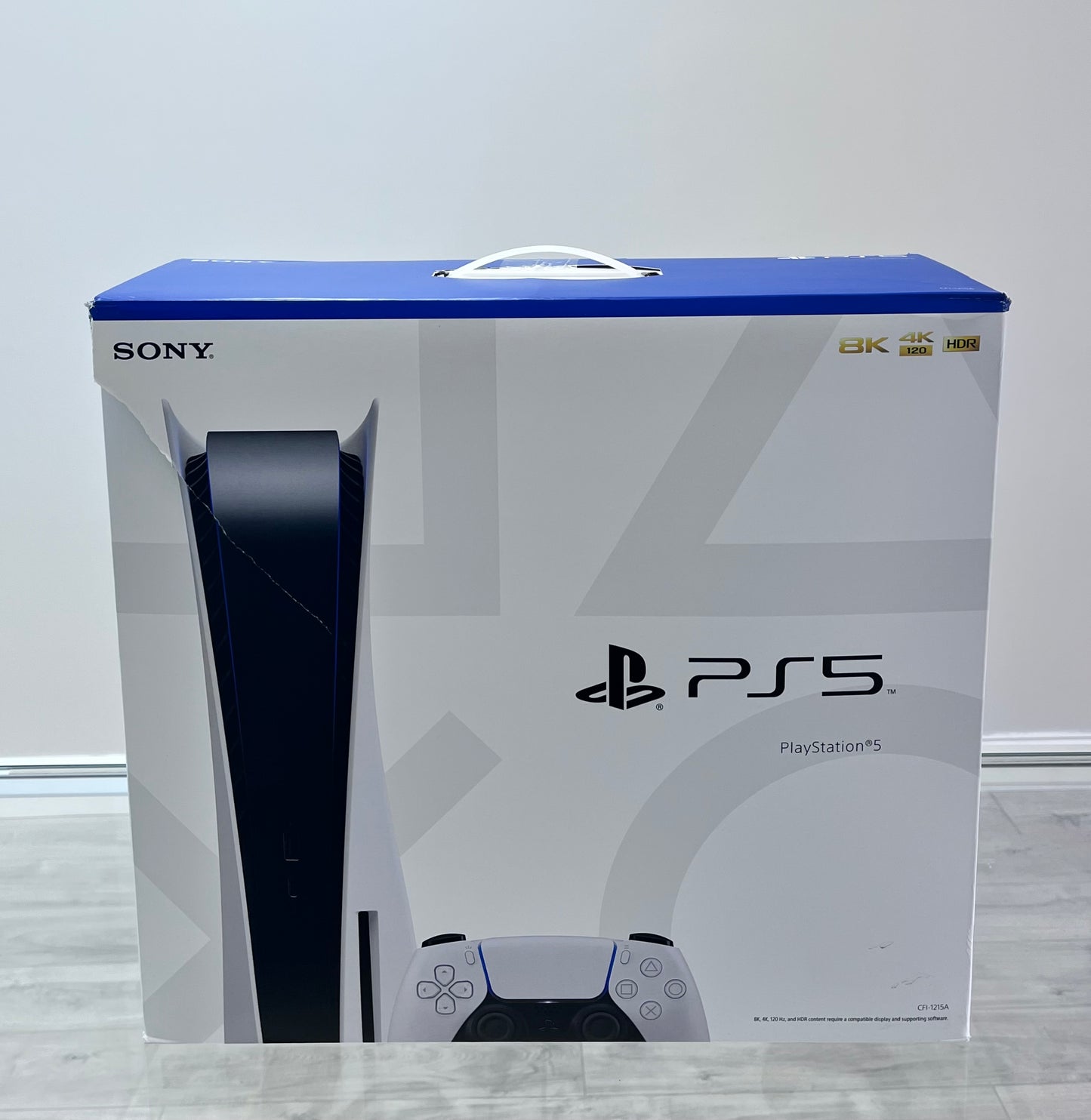 Sony PlayStation 5 Disc Edition PS5 825GB White Console Gaming System CFI-1215A
