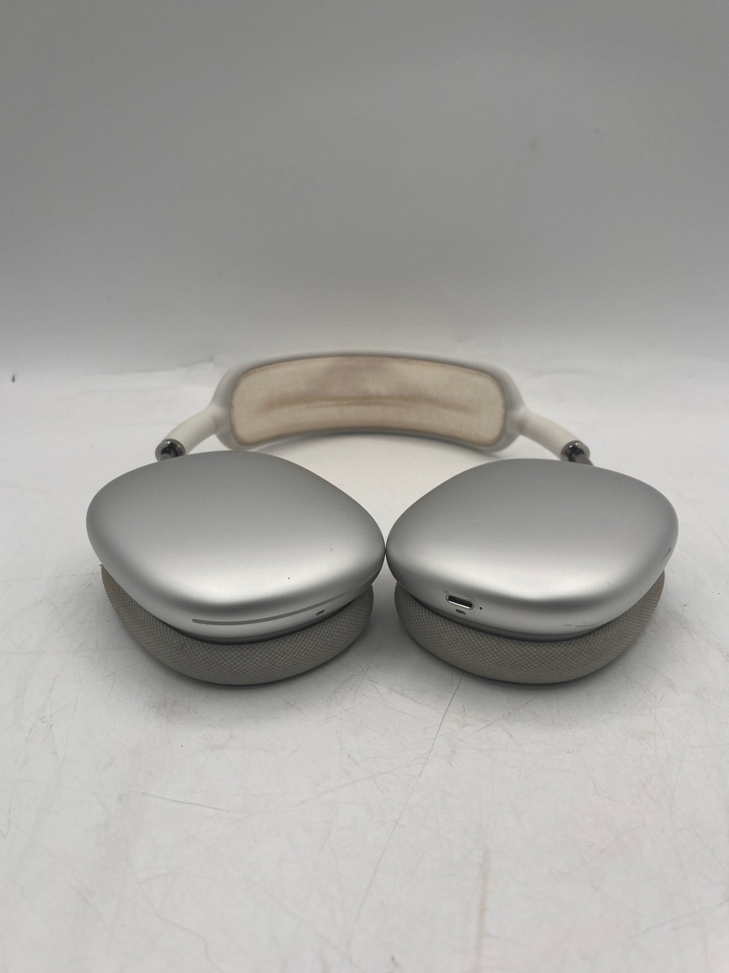 Apple Airpods Max Silver with White A2096 MGYJ3AM/A Free Shipping