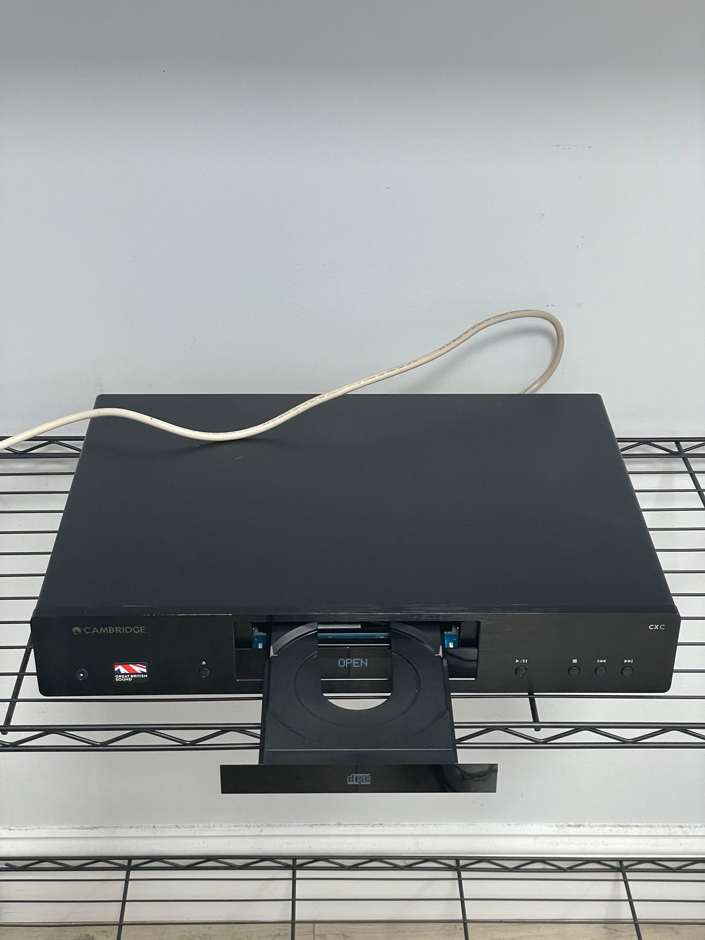 Cambridge Audio CXC CD Transport Black Edition Tested w/ Power Cable Free Shipping
