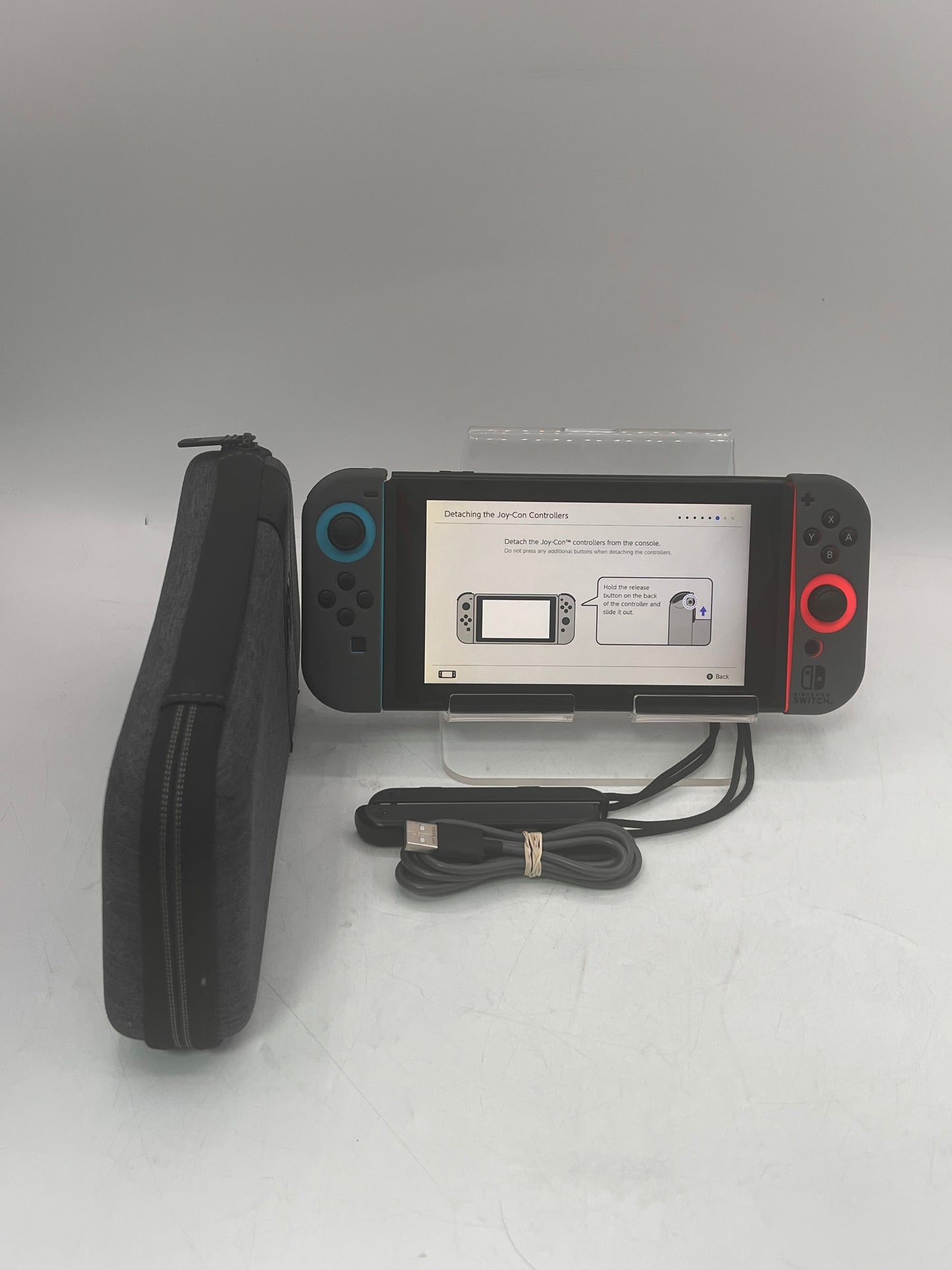 Nintendo Switch HAC-001 32GB Console Tested w/ Accessories Free Shipping