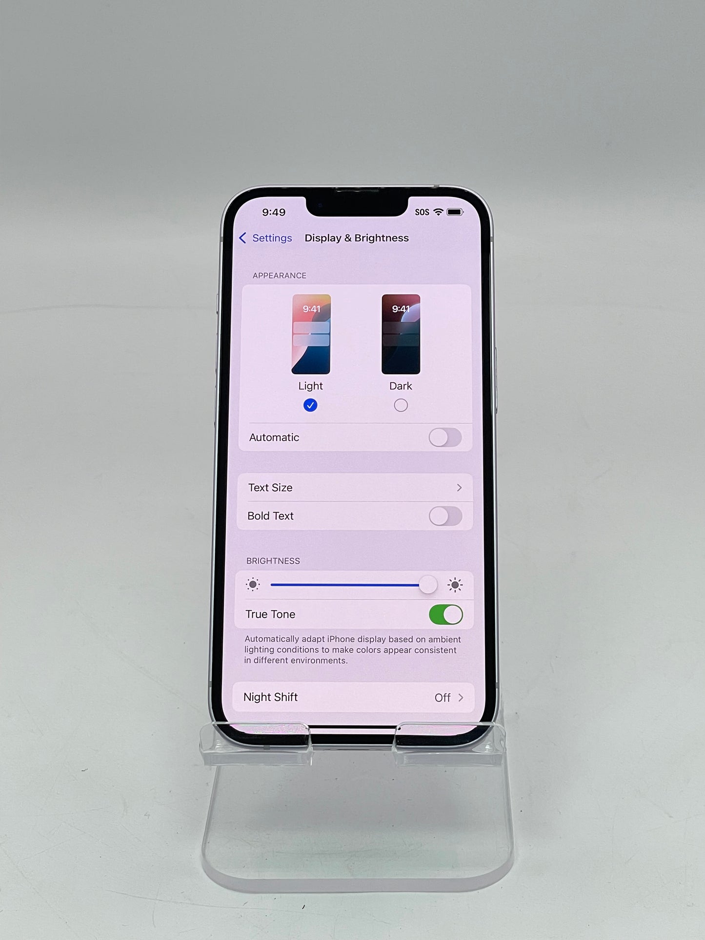 Apple iPhone 14 A2649 128GB Purple Spectrum Only MPUX3LL/A