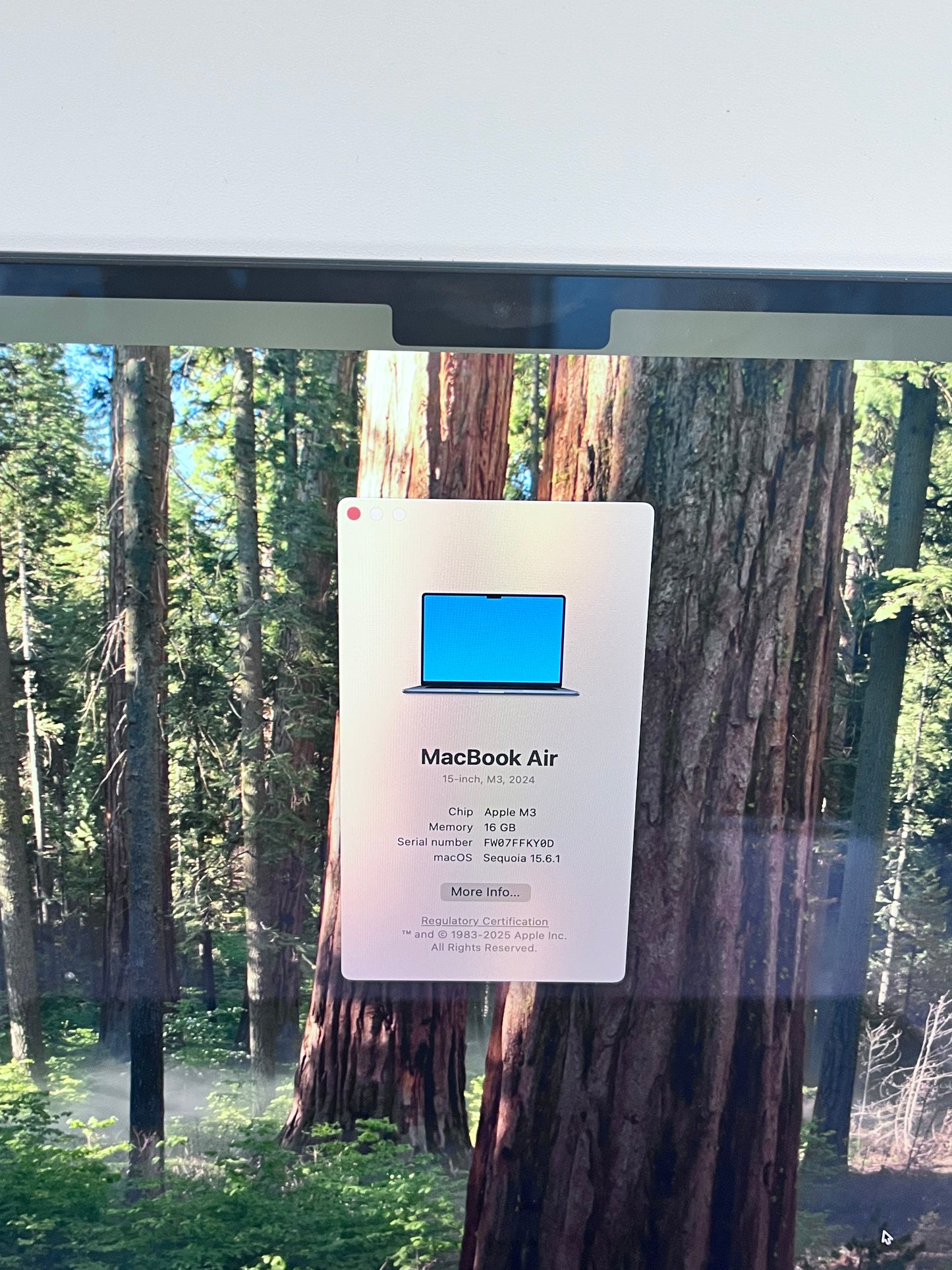2024 Apple MacBook Air 15" M3 A3114 MXD43LL/A 2 Midnight Blue 512GB 16GB 23 Cycle Count