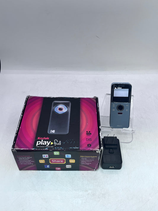 Kodak Playfull Model Ze1 Video Camera Full 1080p - Silver