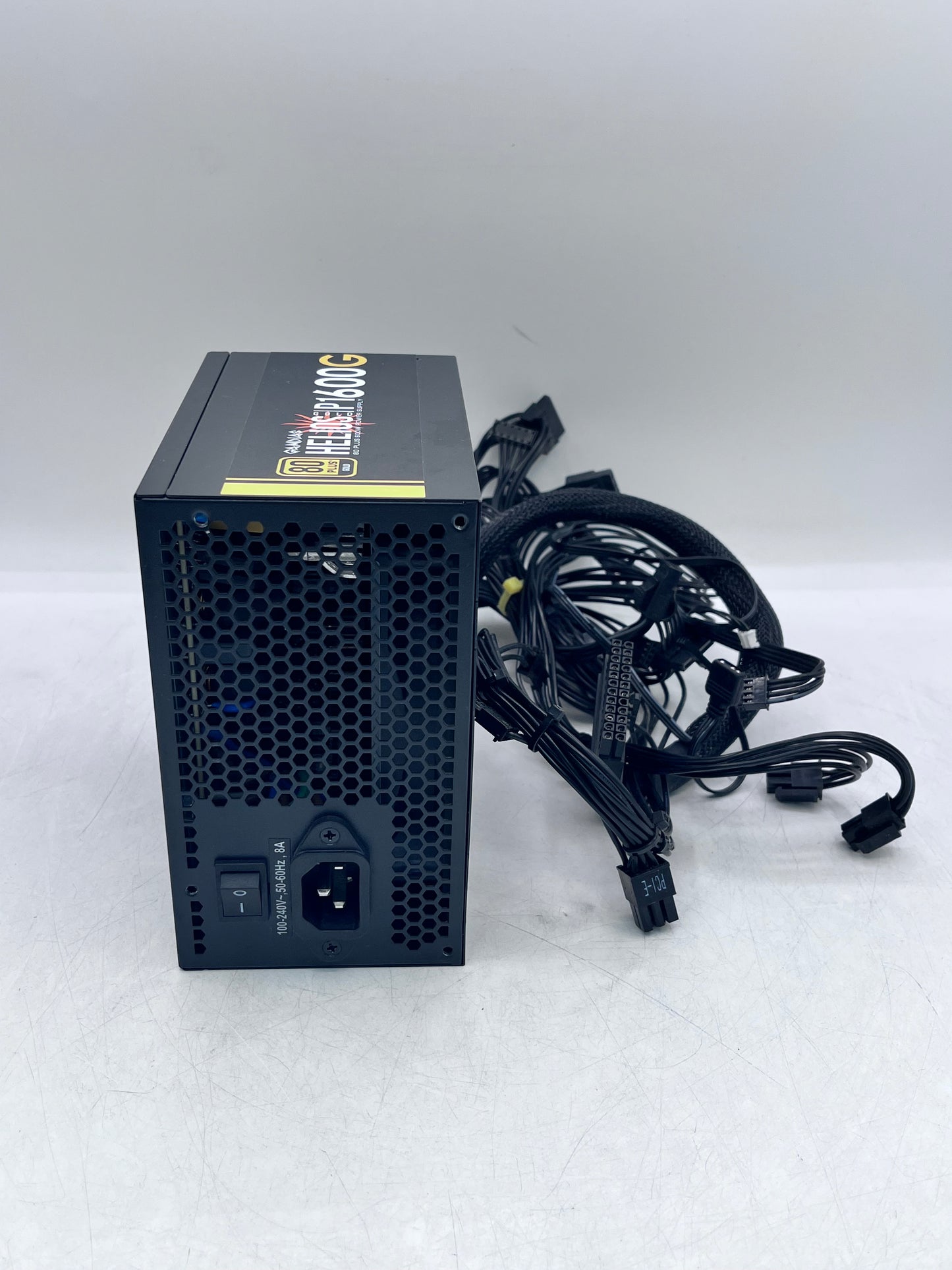 GAMDIAS HELIOS P1-600G 80+ GOLD 600W ATX DESKTOP PC Power Supply PSU