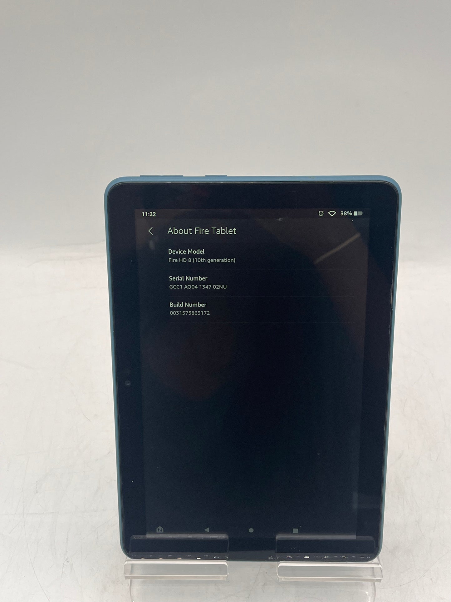 Amazon Fire HD 8 10th Gen Tablet K72LL4 2020 16GB Wi-Fi Only Blue Used