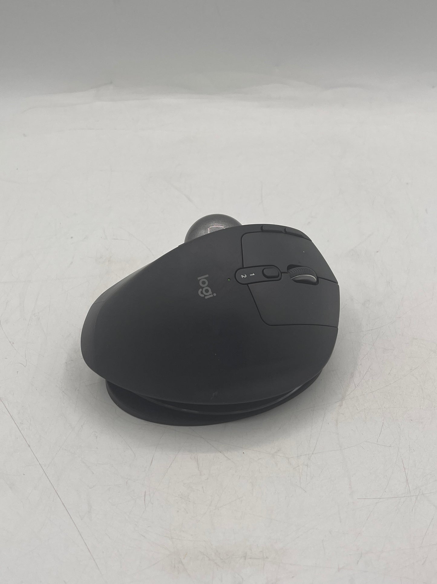 Logitech MX Ergo Wireless Bluetooth Trackball Ergonomic Mouse - Black