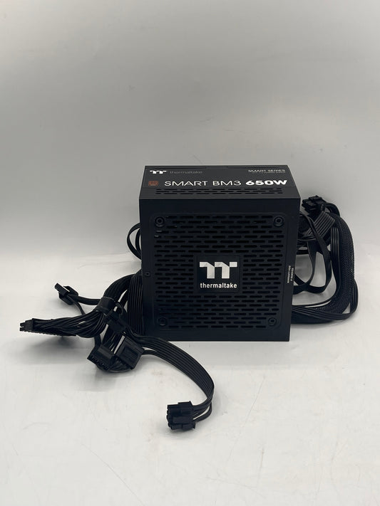 Used ThermalTake Thermaltake Smart BM3 80+ Bronze P Power Supply - Black