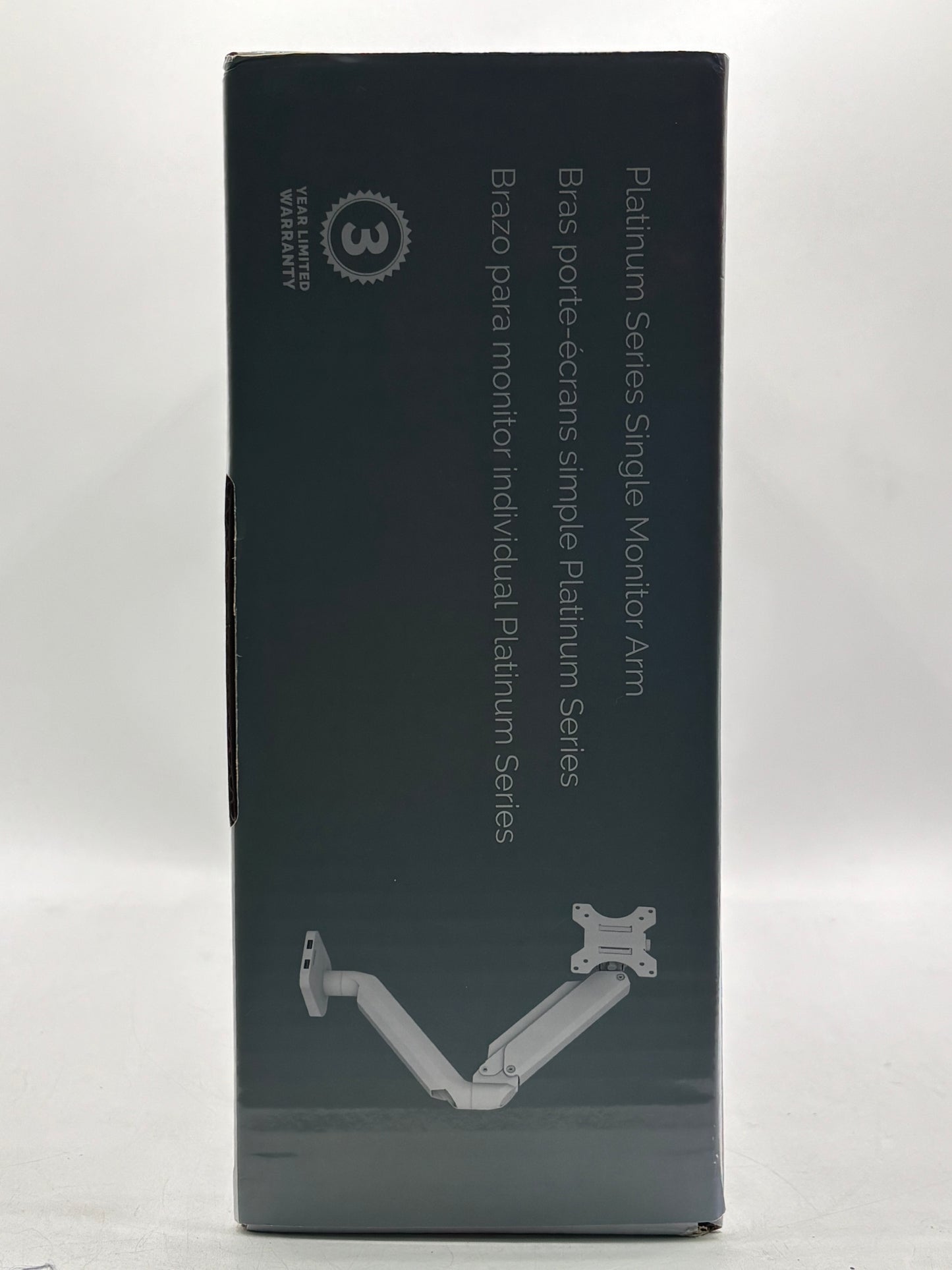 Fellowes Platinum Series Single Monitor Arm for 32-Inch Monitors