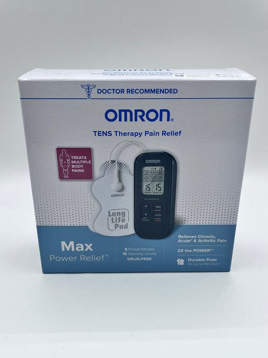 Omron Max Power Relief Tens Therapy Pain Relief Black