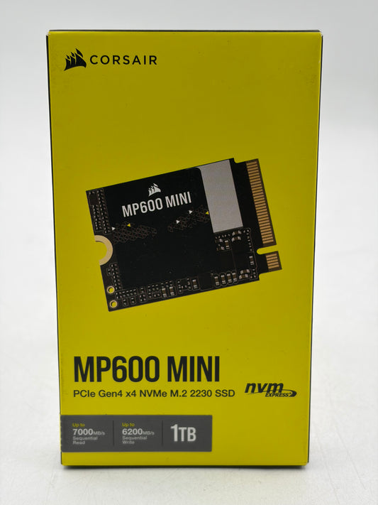 CORSAIR MP600 Mini 1TB M.2 NVMe PCIe x4 Gen4 SSD 2230 Black