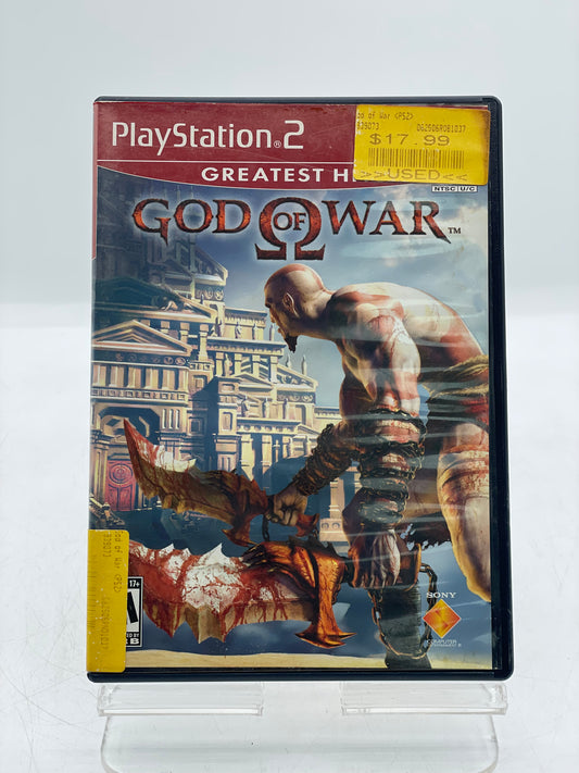 God of War Greatest Hits - Sony PlayStation 2 PS2 Video Game
