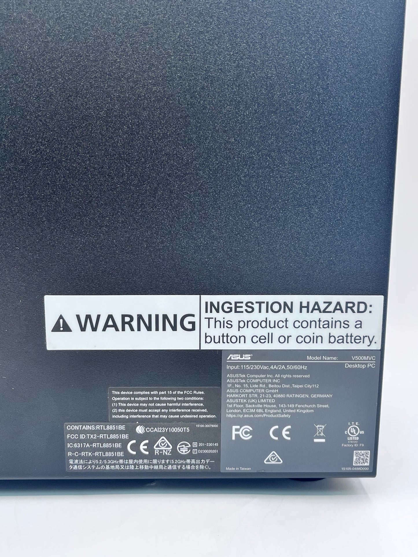 ASUS - V500 Desktop - Intel Core i7-13620H - 32GB Memory - 1TB SSD - Dark Gray (2025)