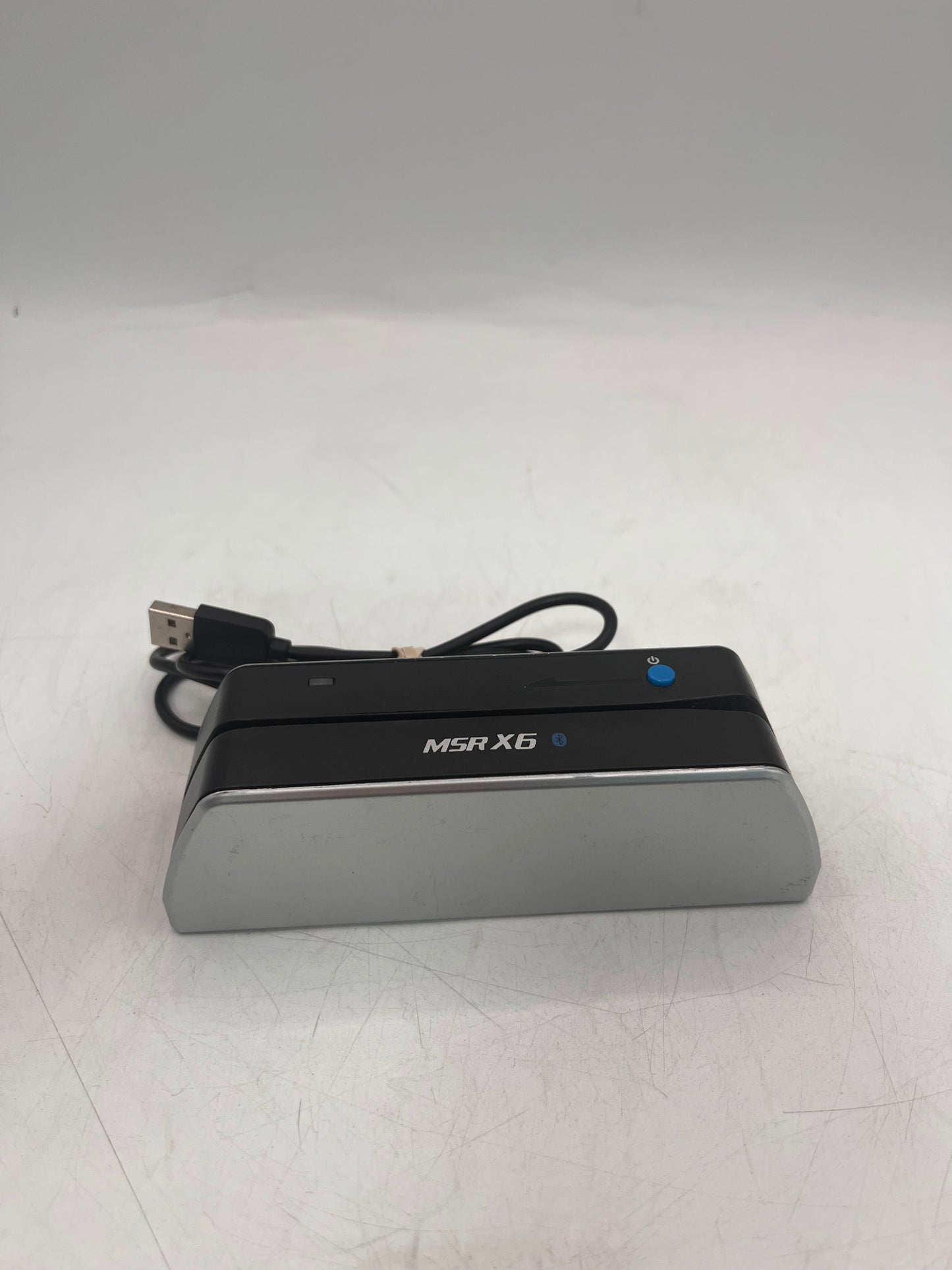 Deftun MSR X6 BT Portable Magnetic Stripe Card Reader - Silver