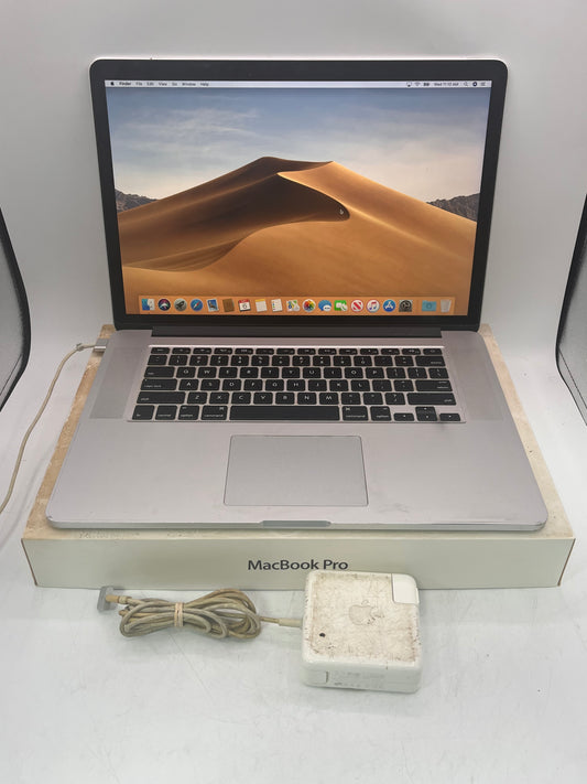 Apple MacBook Pro 15" A1398 2014 Core i7 16GB 512GB Silver